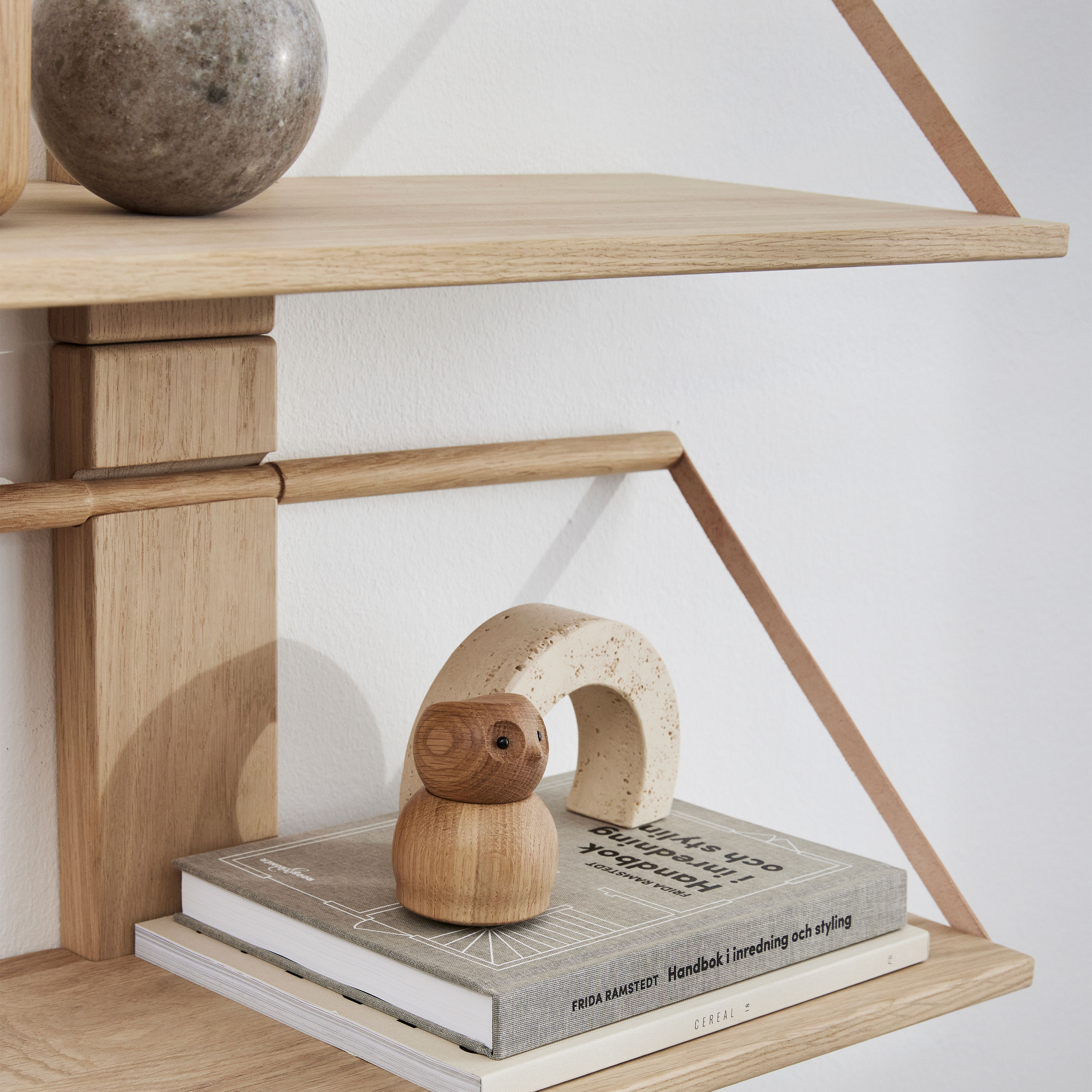 Andersen Furniture Wood Wall Seinähylly Tammi Large