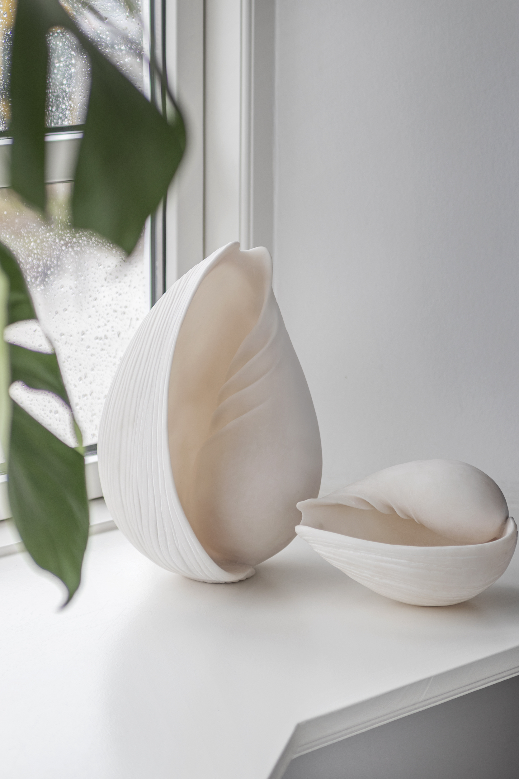 Mette Ditmer Conch Shell Dekoration Off-White Large