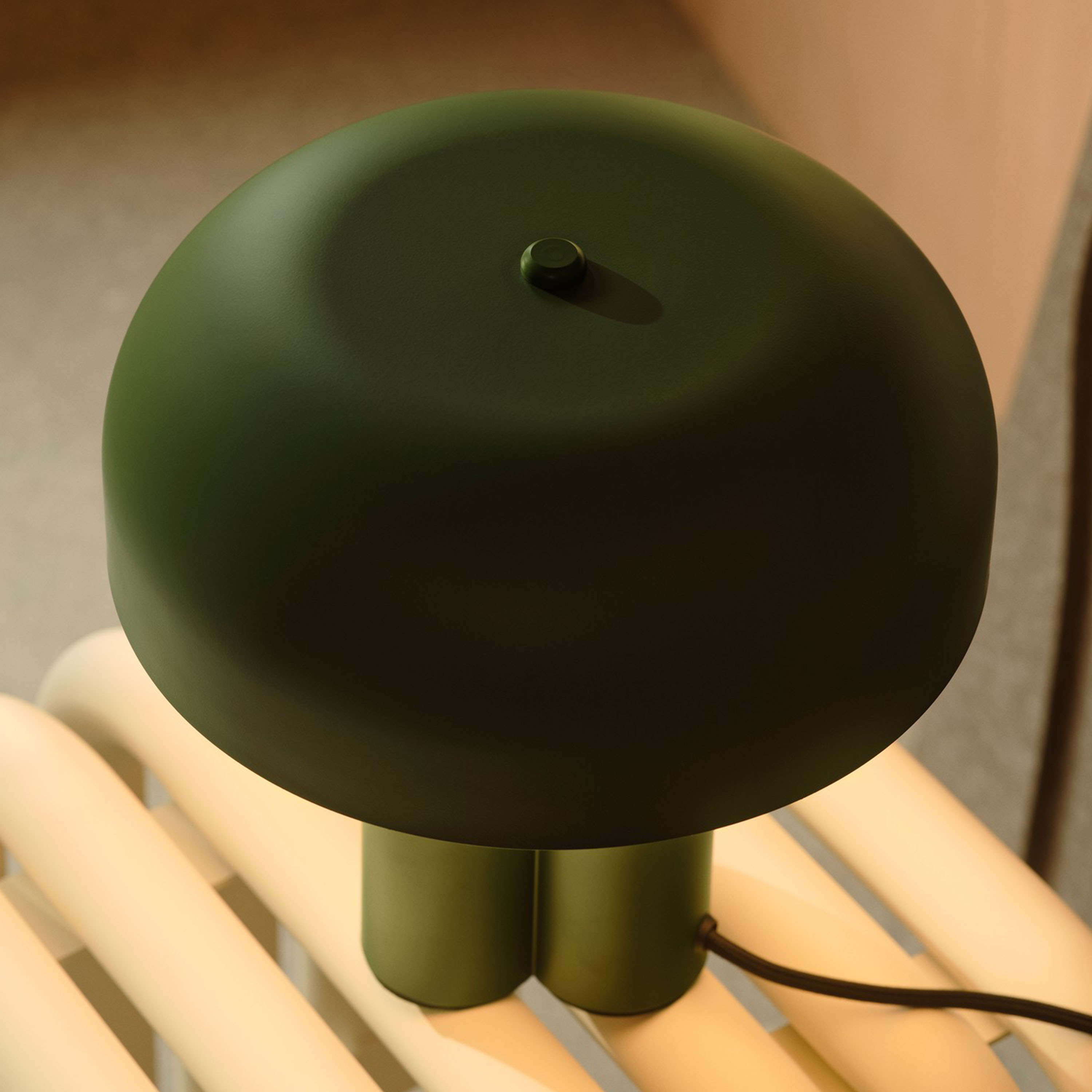 Nordlux Sandro Bordlampe Mørk Grønn 25cm