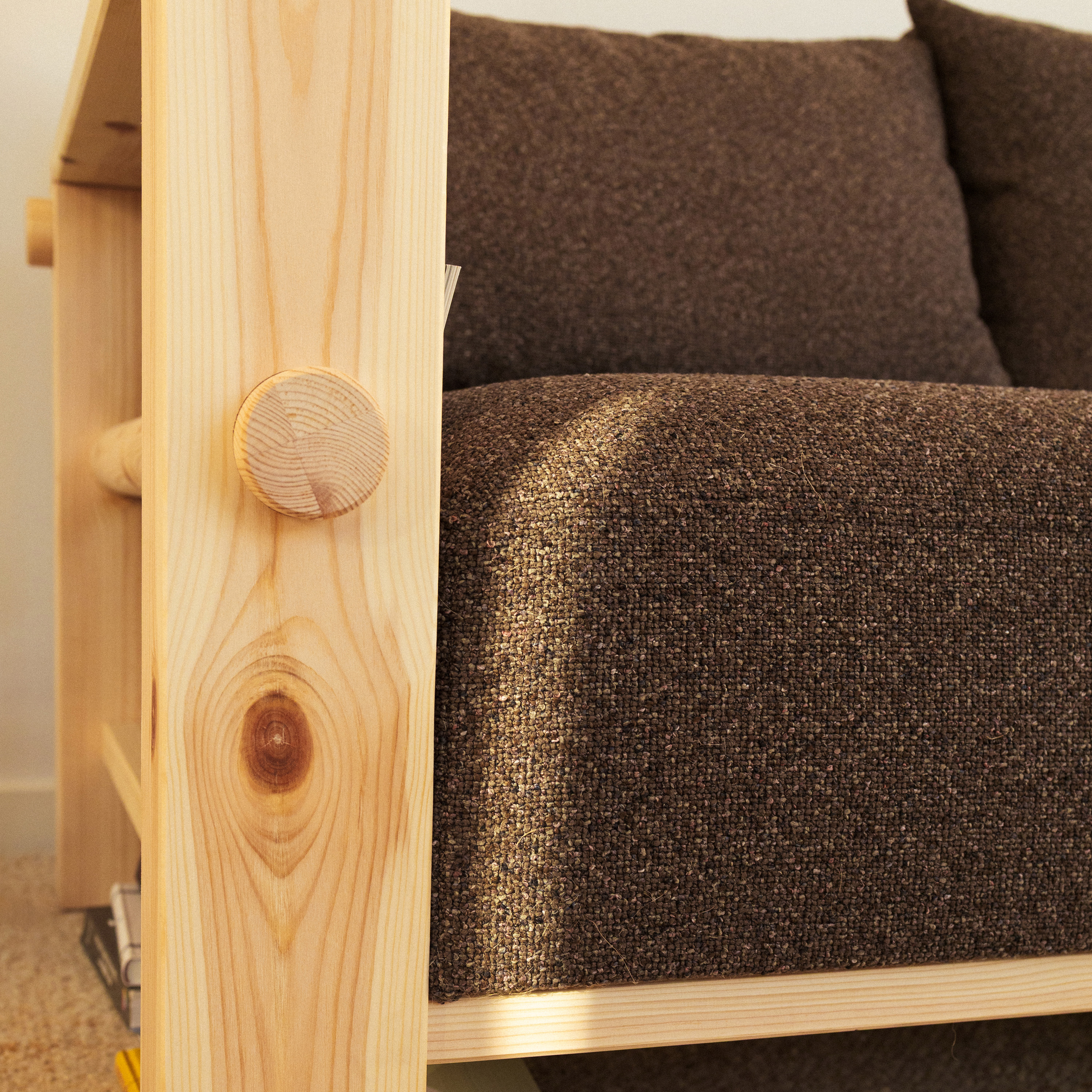 Karup Design Bare Bäddsoffa Raw/Mellow Brown