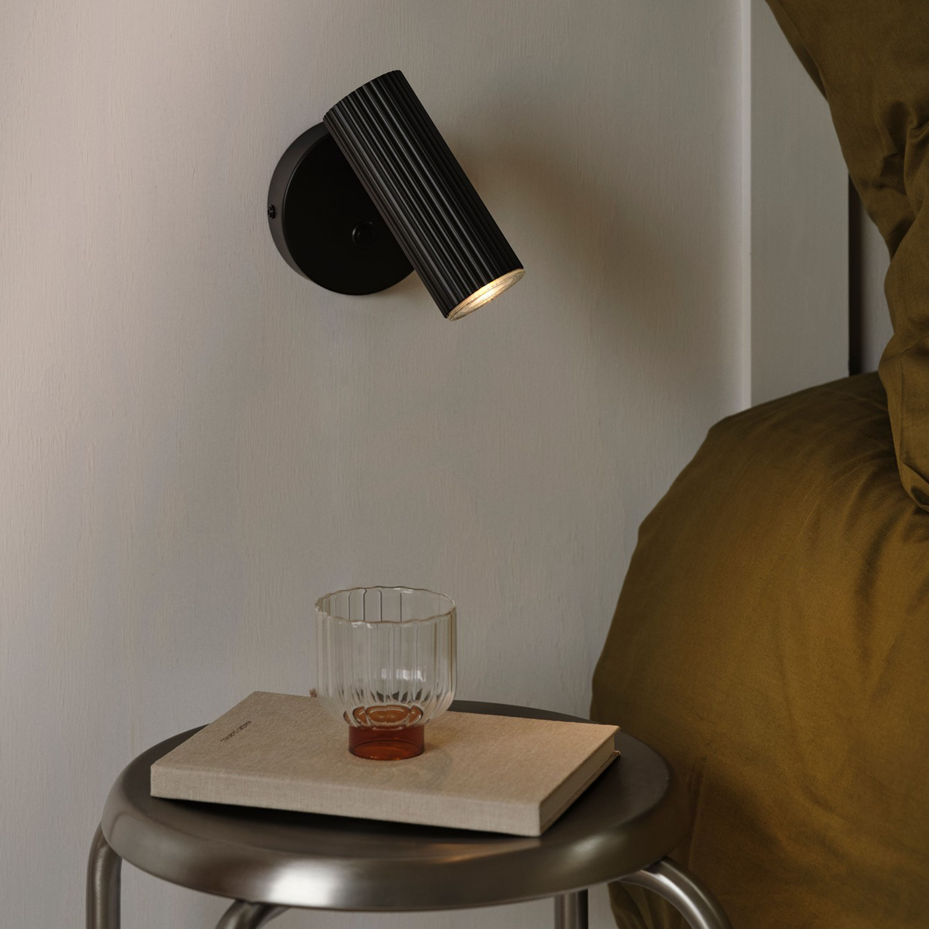 Nordlux Vico Vegglampe Svart 15cm