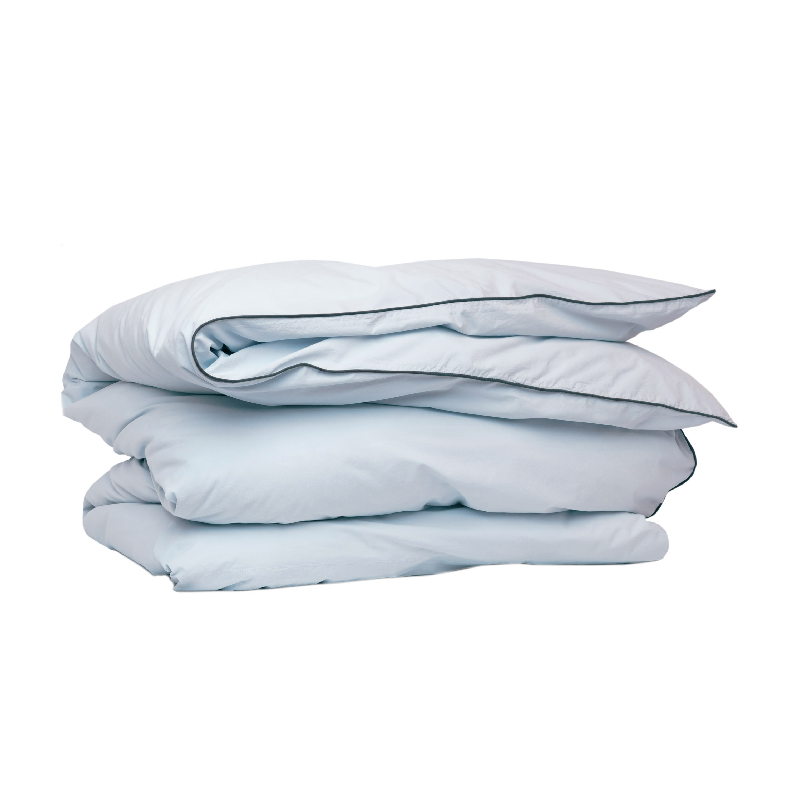 Powder Påslakan EKO Ljusblå/Mörkblå  220x220