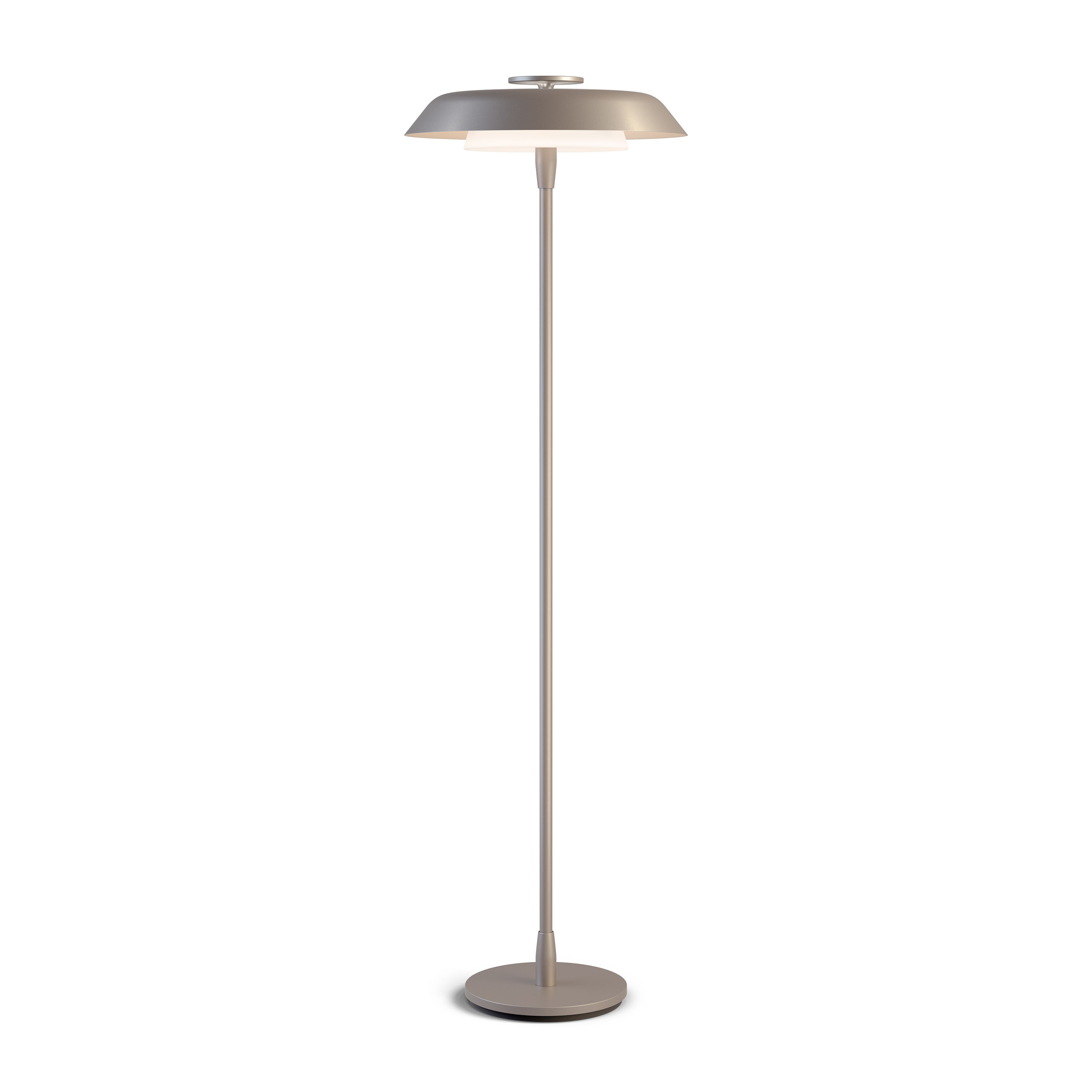 Horisont Golvlampa Metallic Champagne 141cm
