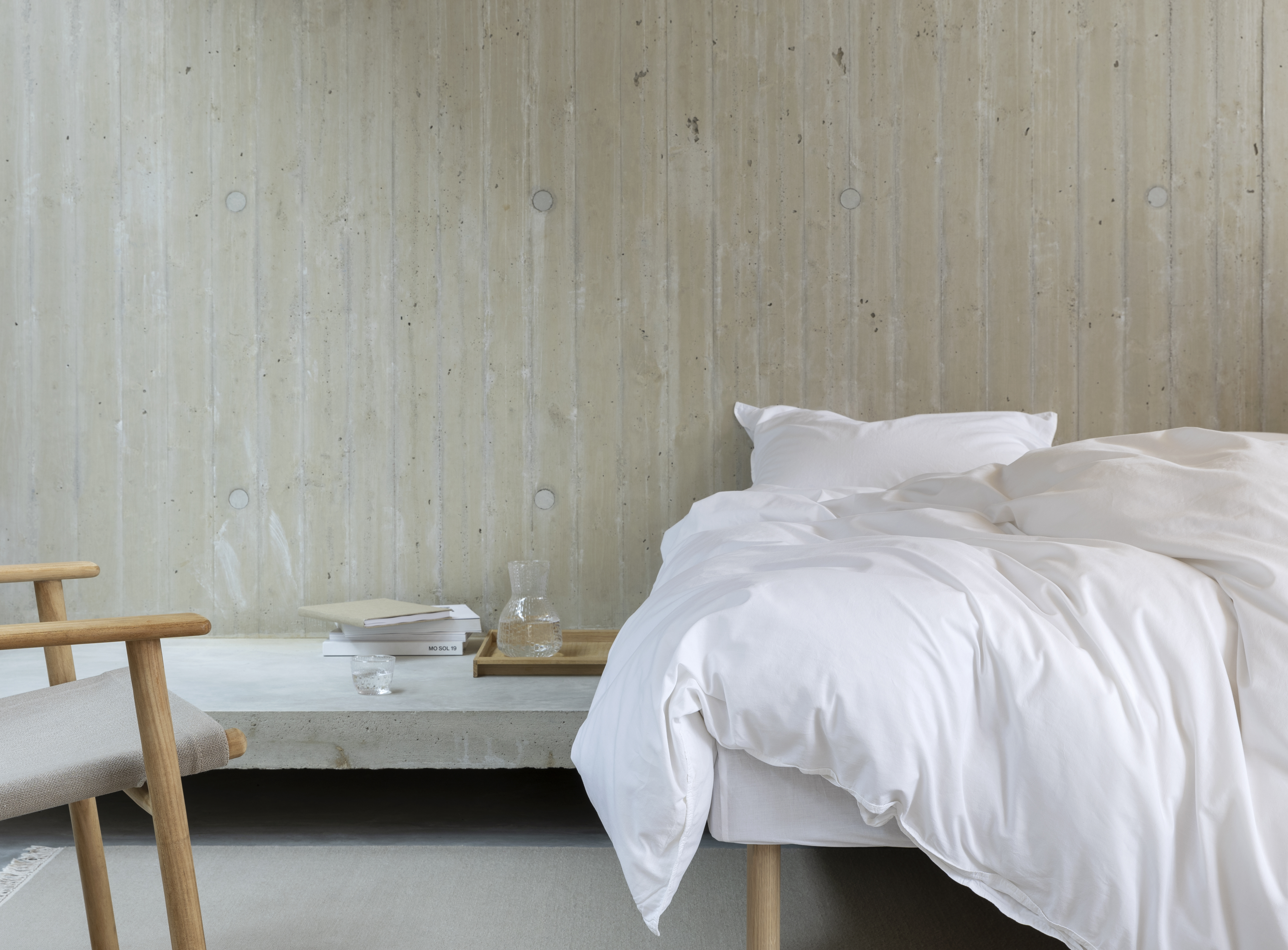 Høie Frøya Pussilakanasett Valkoinen 150x210/50x60