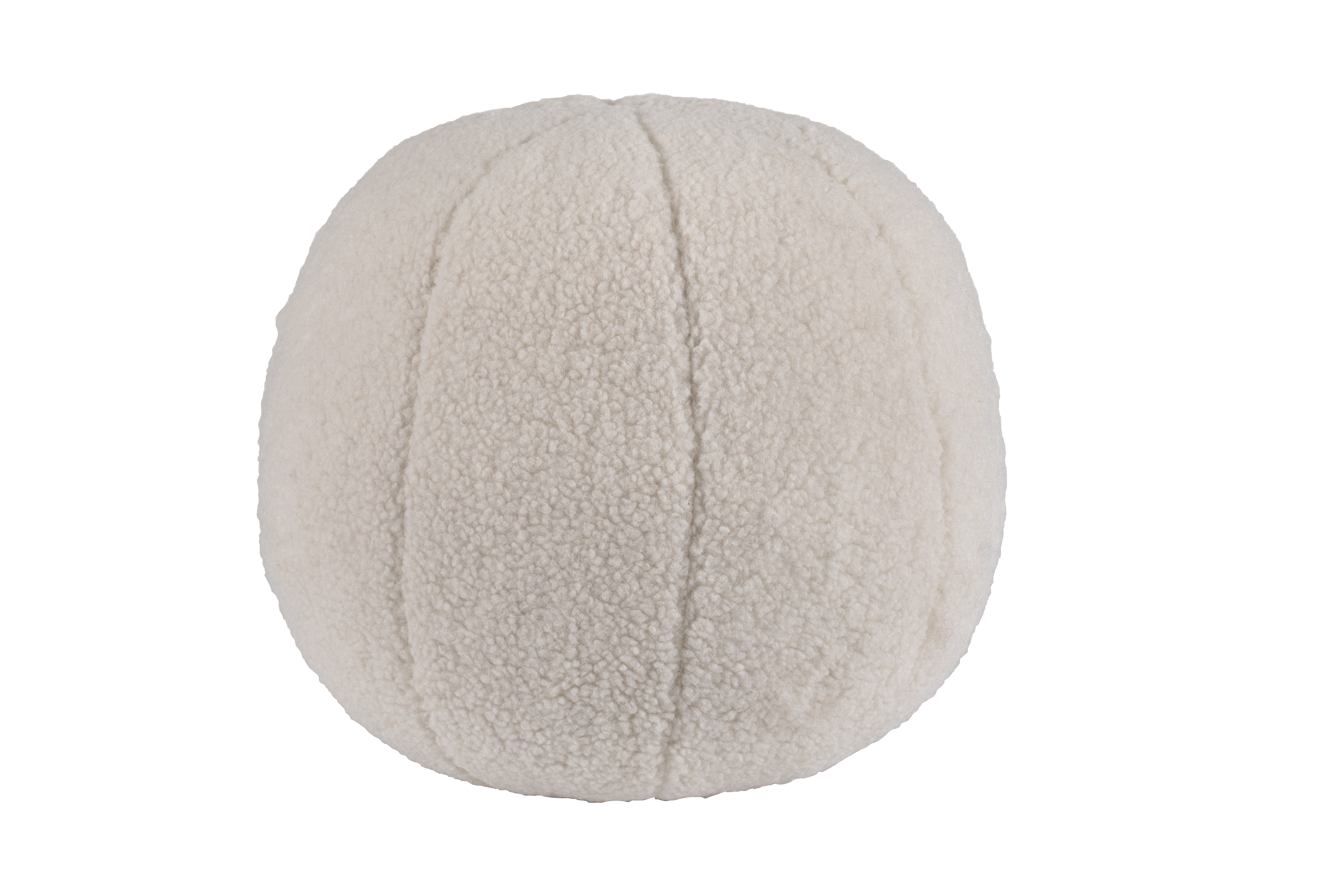 Sleepo Collection - Sphere Koristetyyny Creme Teddy Ø29 Valkoinen