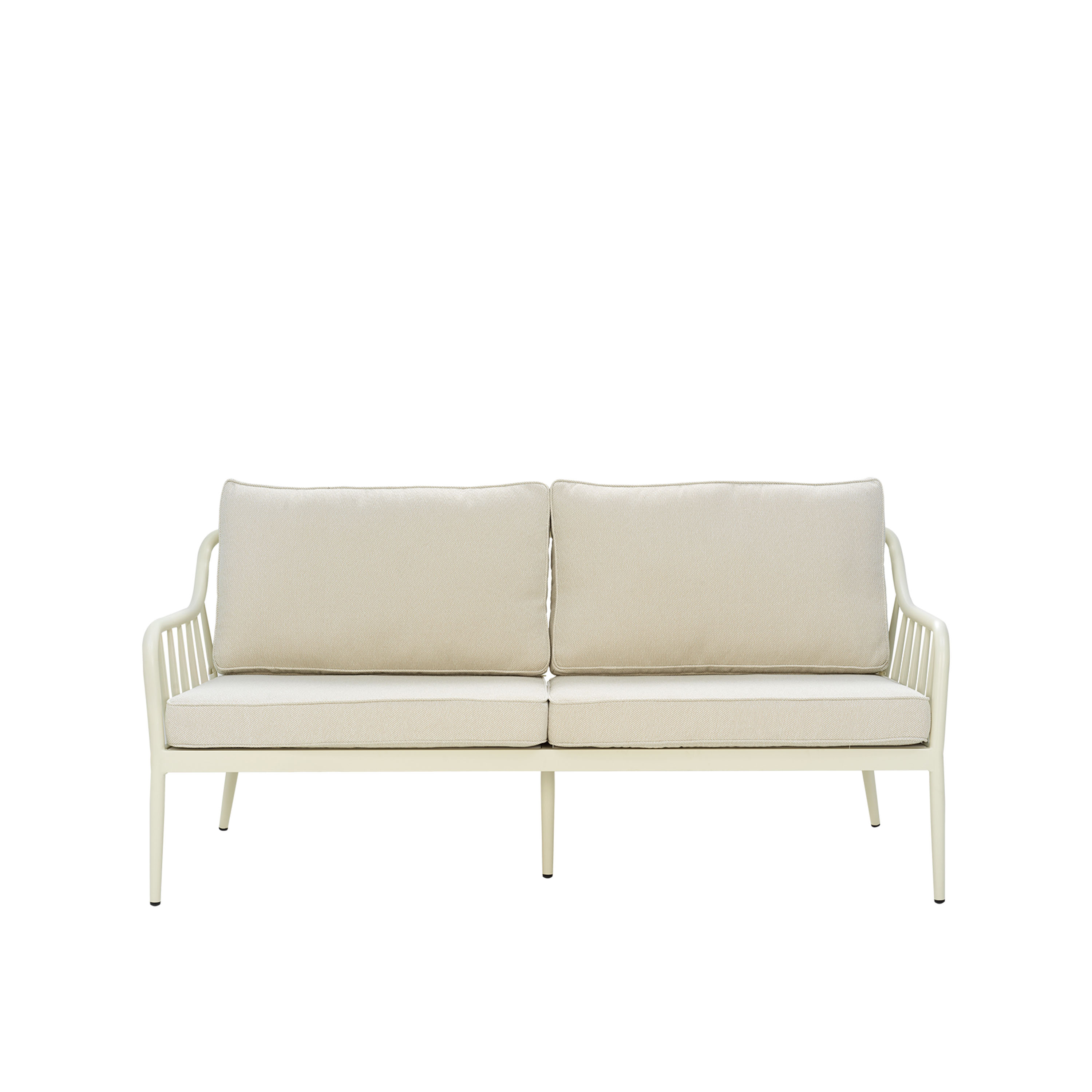 Coleville 3-sits Soffa Pearl White/Dot Beige 185cm