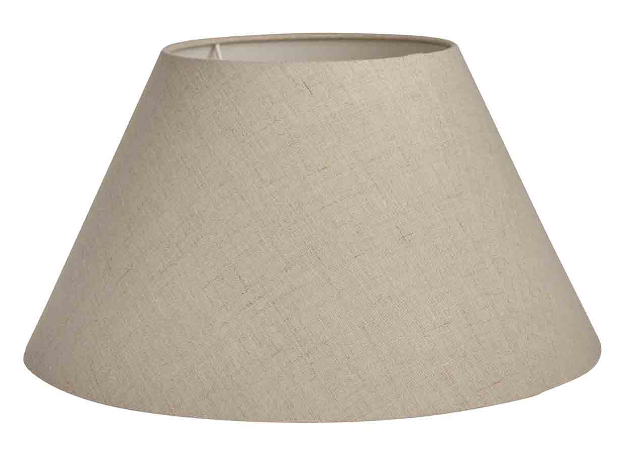 Basic Wide Lampskärm Natural Ø40