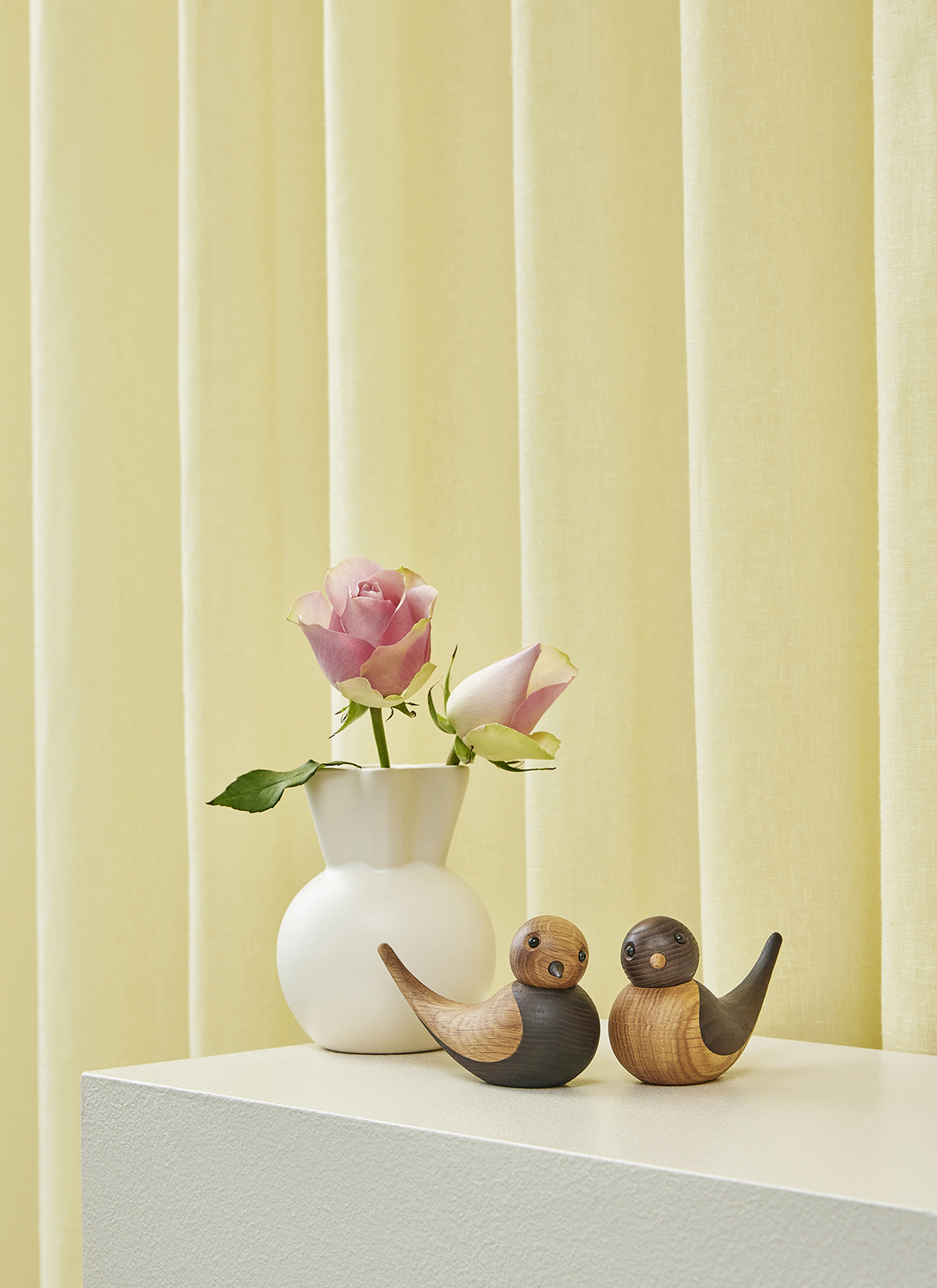 Spring Copenhagen Soulmates Swallows Dekorasjon 7cm 2-pak