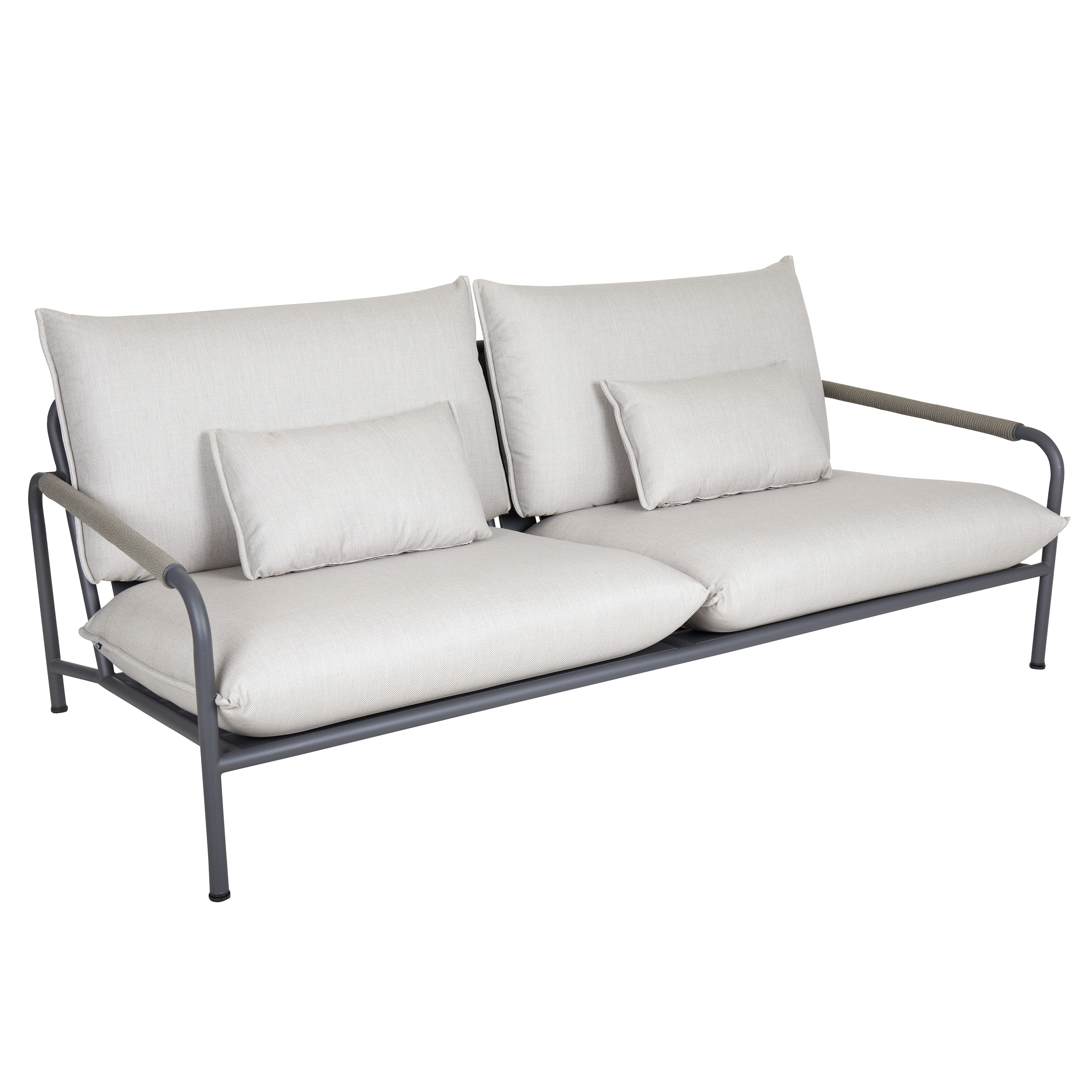 Brafab - Lerberget 2,5-Sits Soffa Antracit/Ash - Grå
