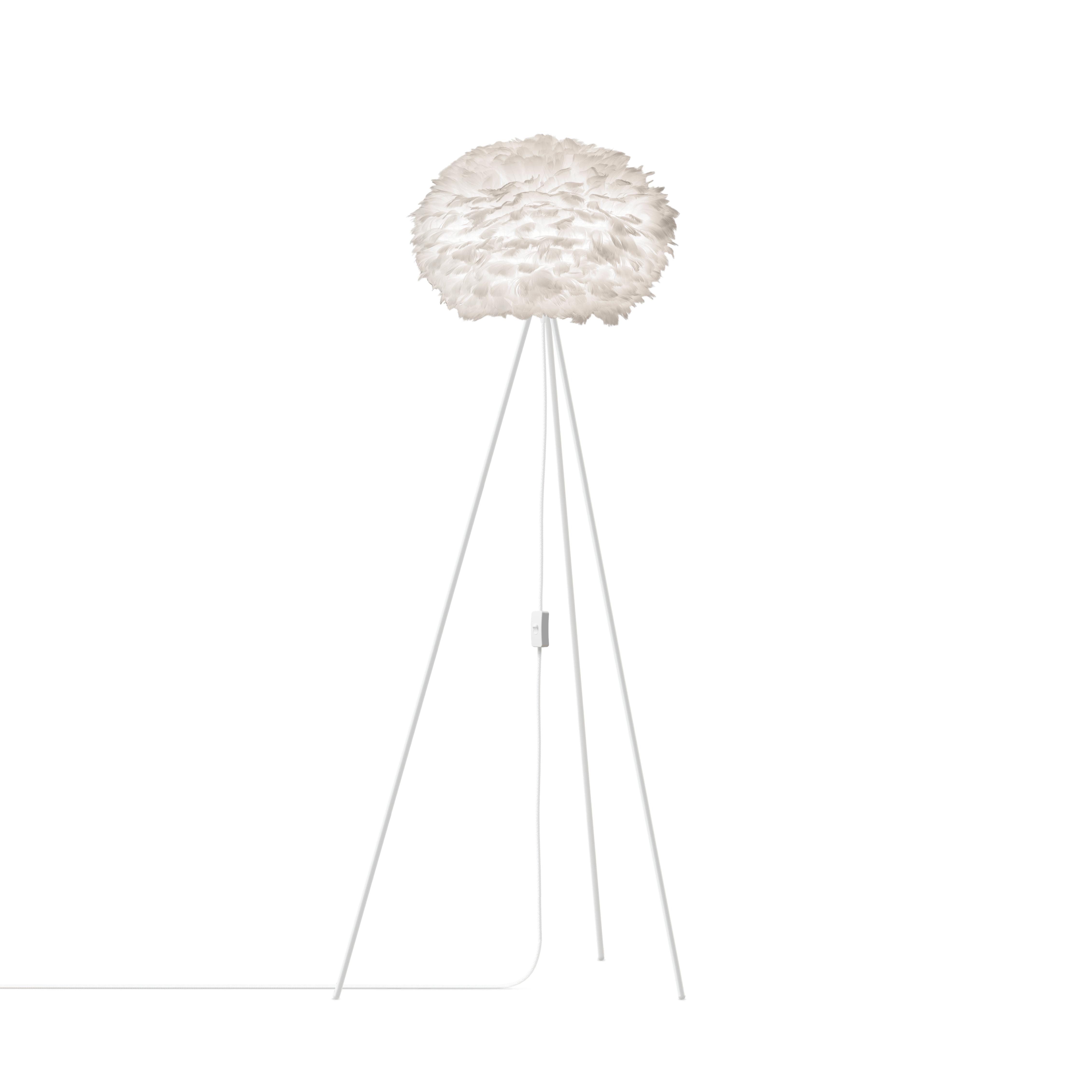 Umage Jalustan Lattiavalaisimen Jalka Valkoinen