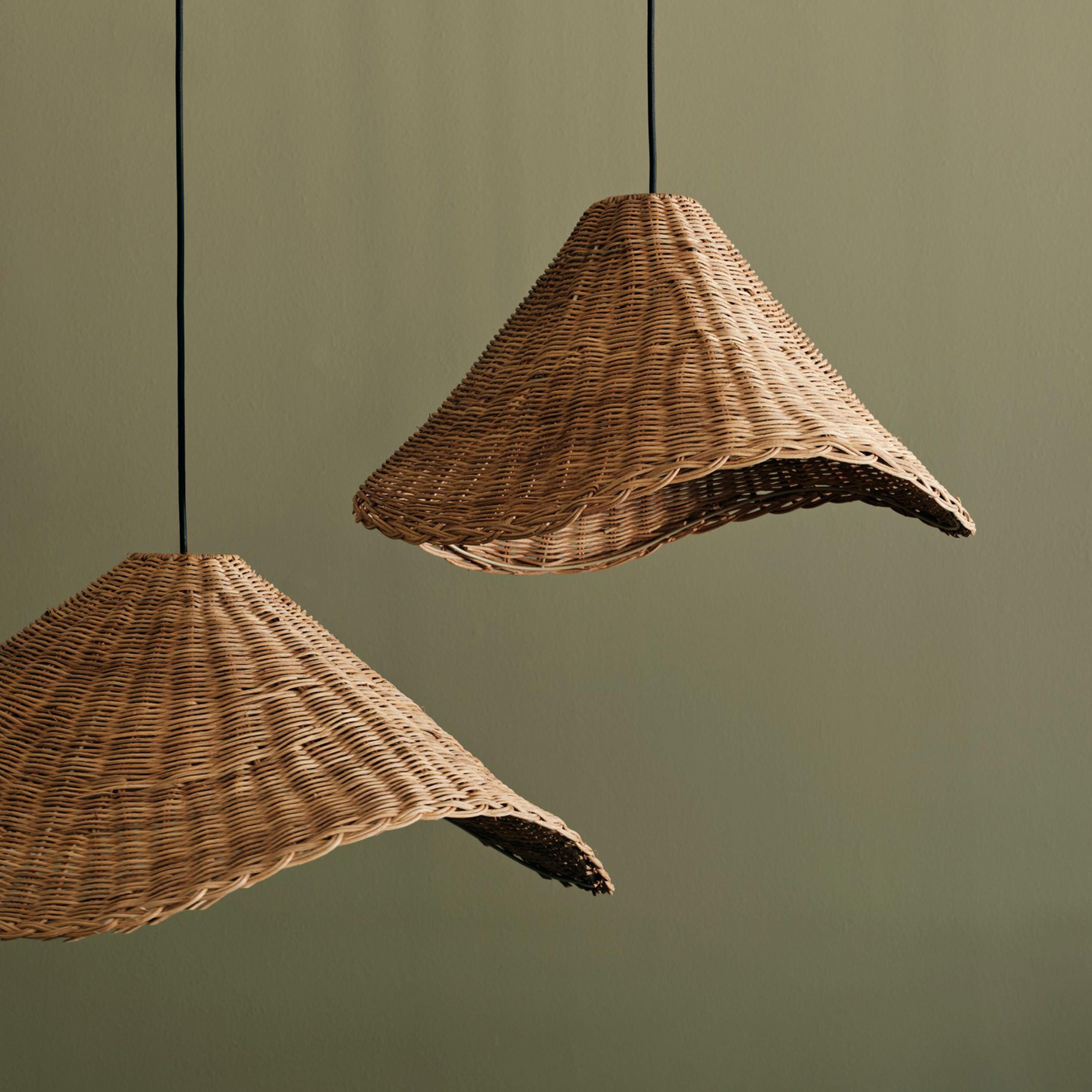 Broste Copenhagen Nori Lampeskjerm Naturbrun Ø74