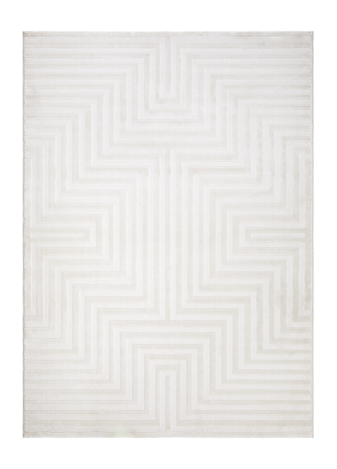 KM Carpets - Cordelia Romb Matta Creme 240x340 - Beige