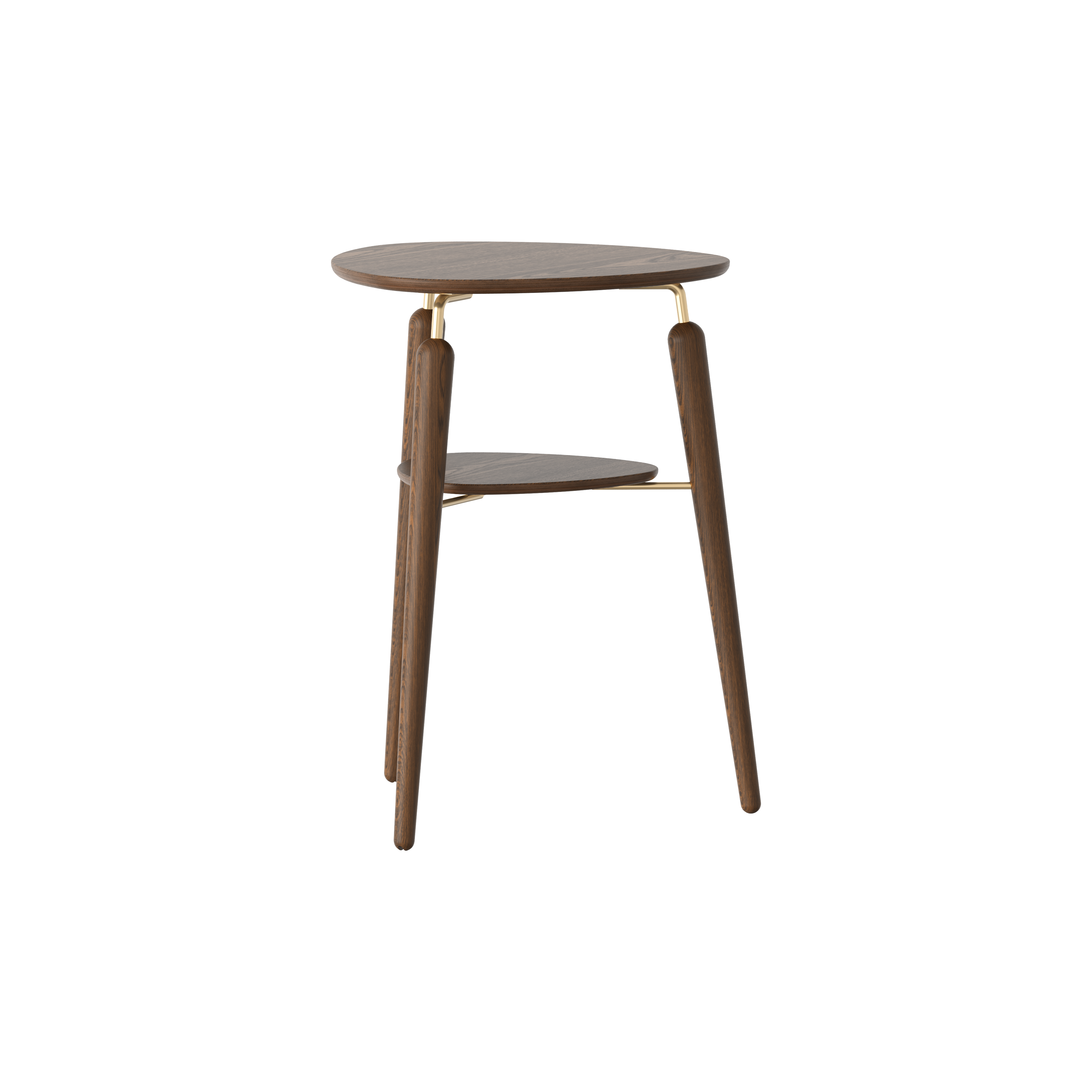 Umage My Spot Sidobord Dark Oak/Brass