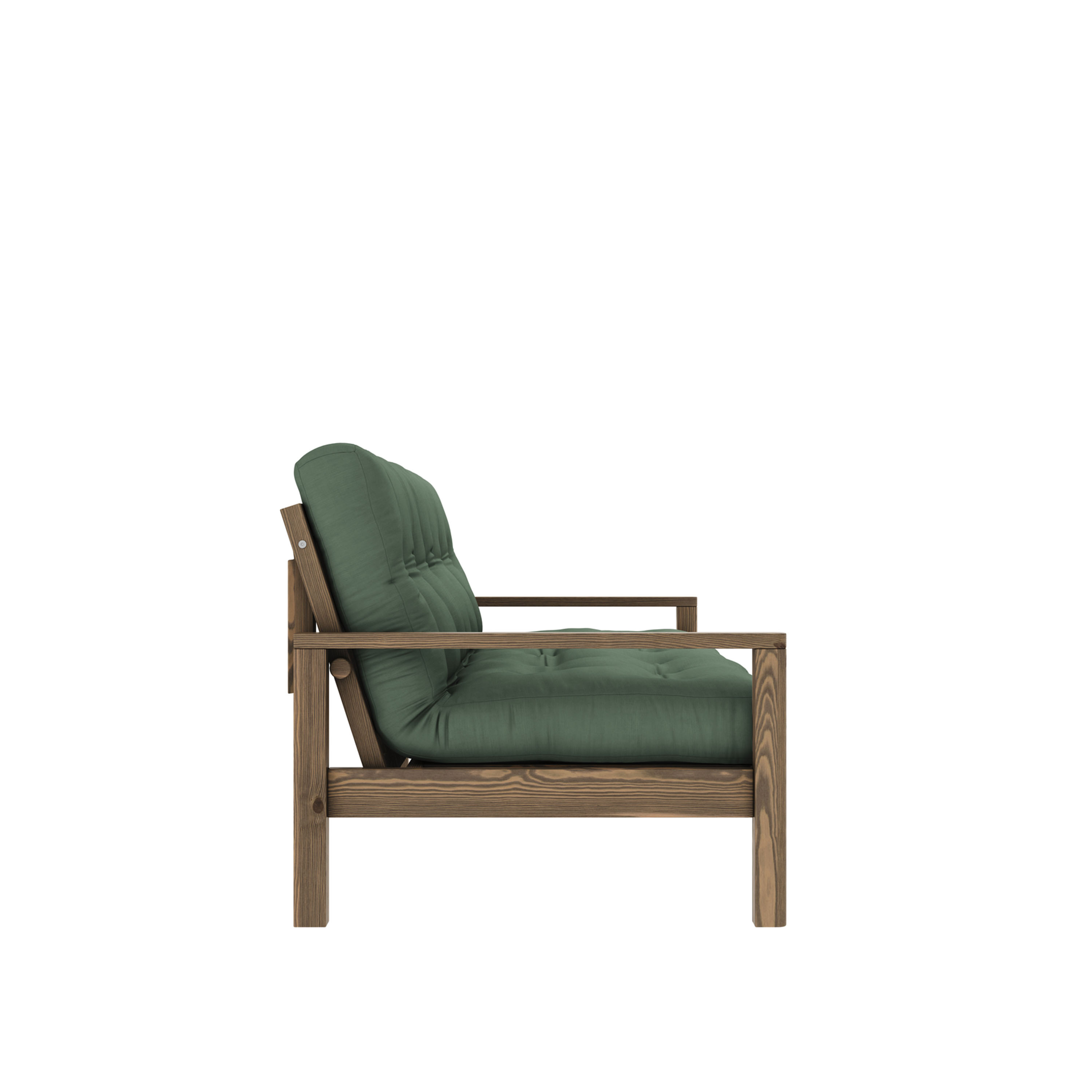 Karup Design Knob Schlafsofa Braun/Olivgrün 130cm