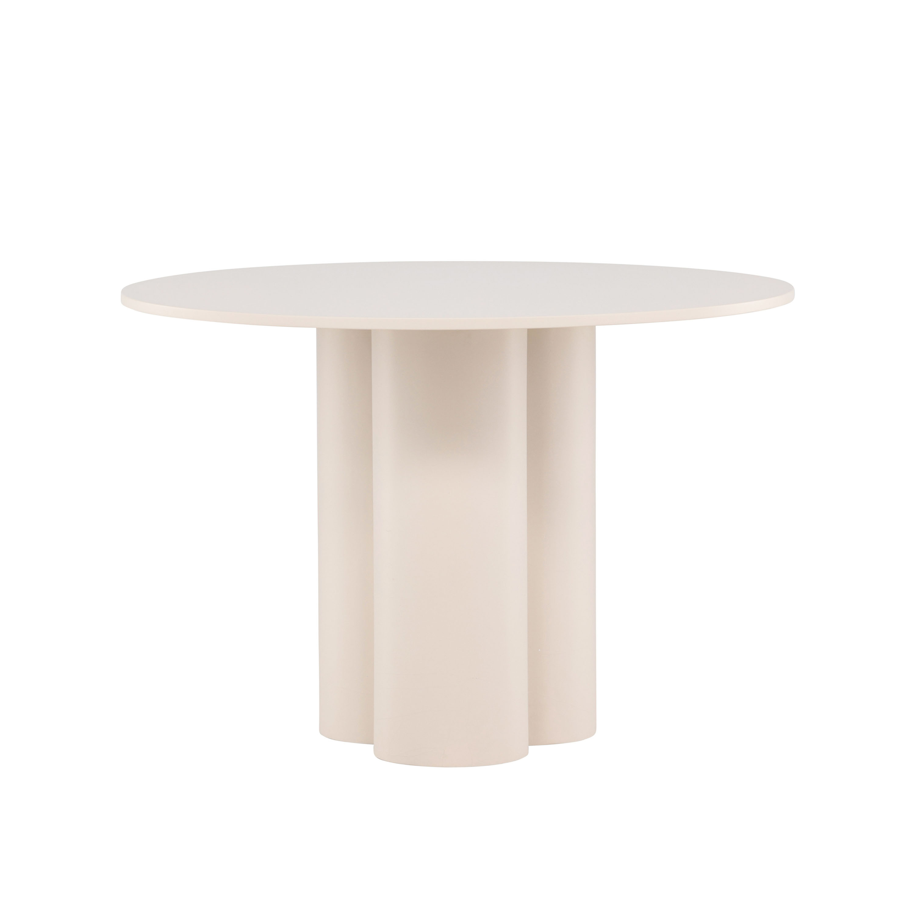 Olivia Matbord Beige 110x110
