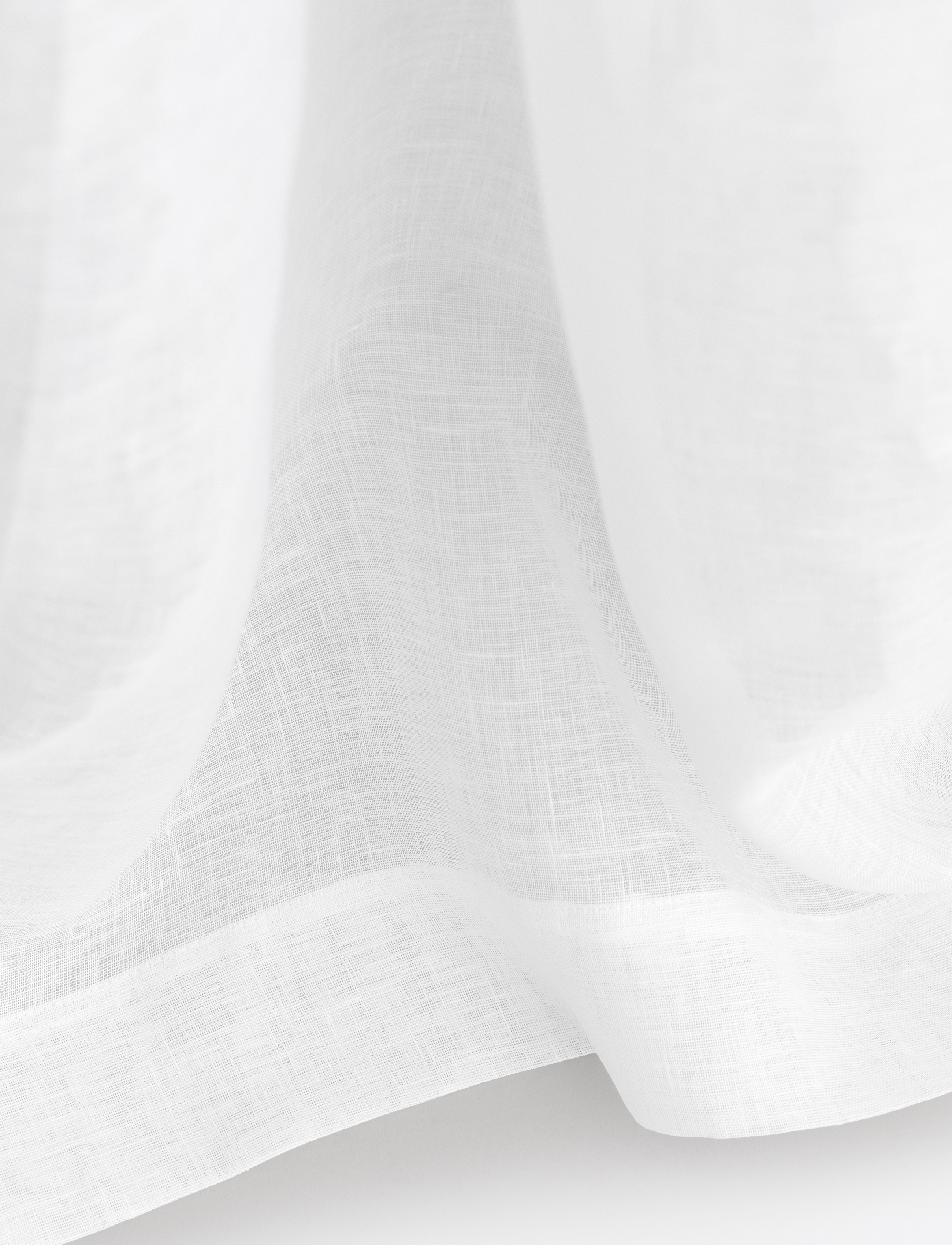 Himla Skylight Gardinenlänge Leinen Weiß 140x290