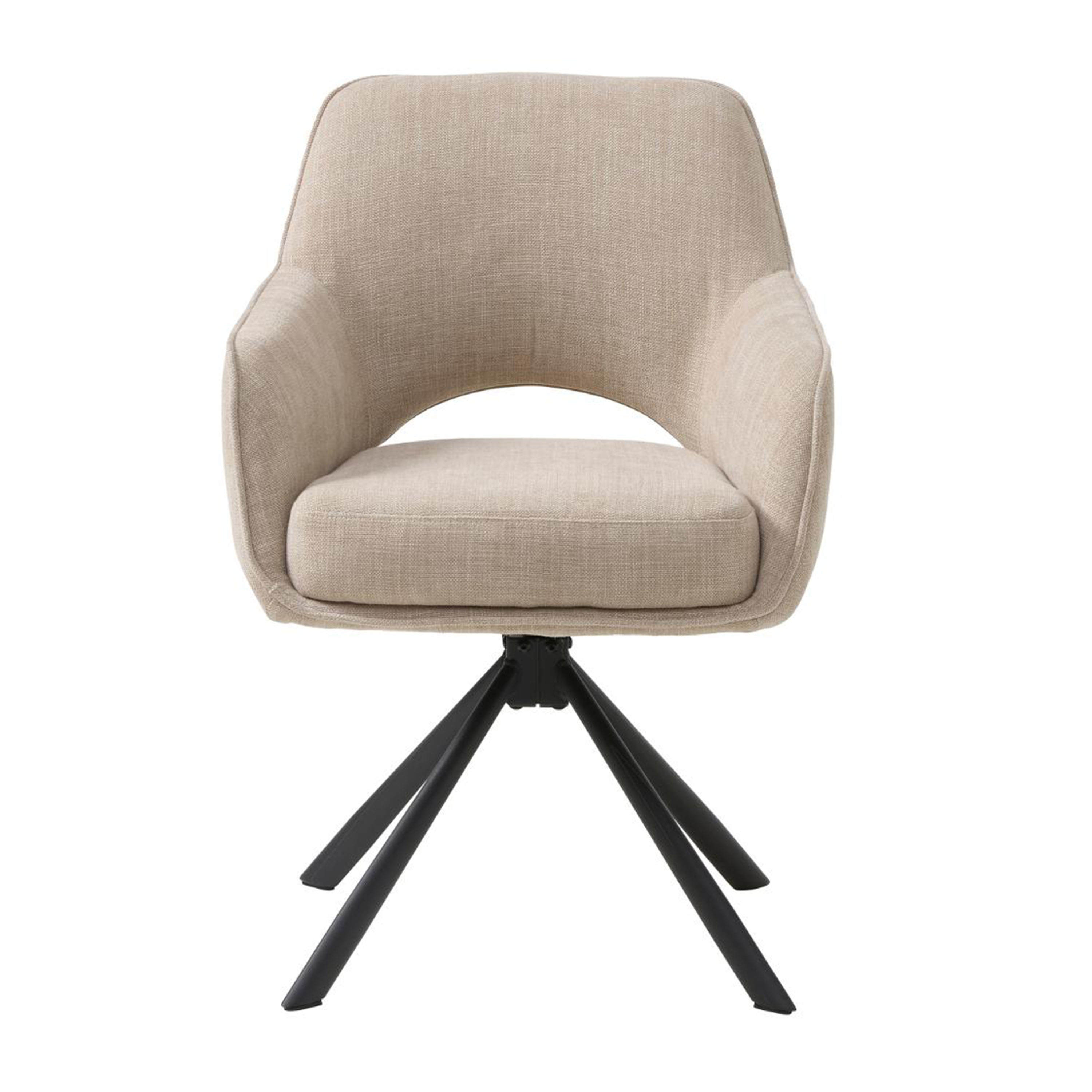 Nordic Home Vega Armlehnstuhl Leinen