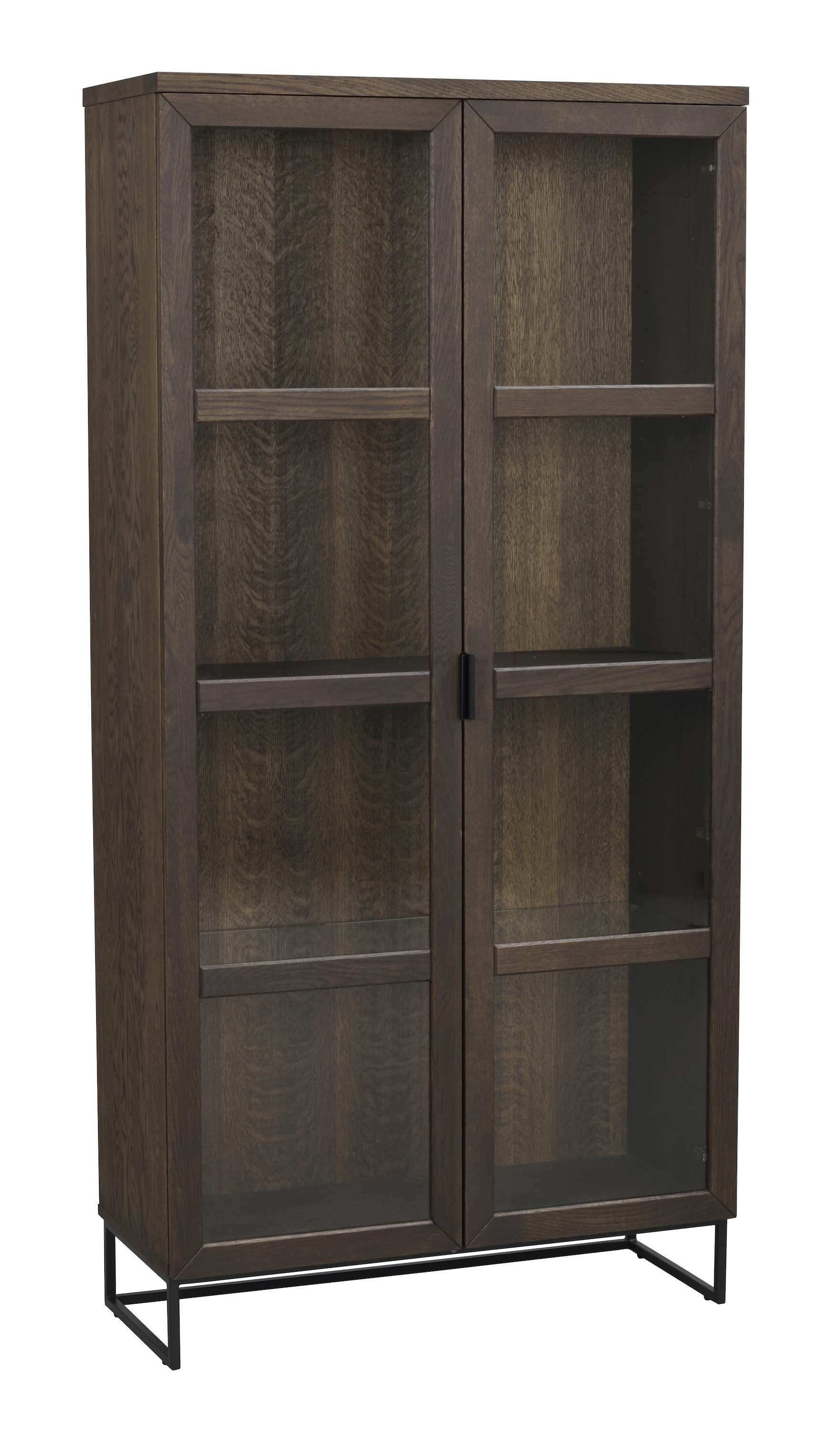 Rowico Home - Everett Vitrinskåp Brun 195cm