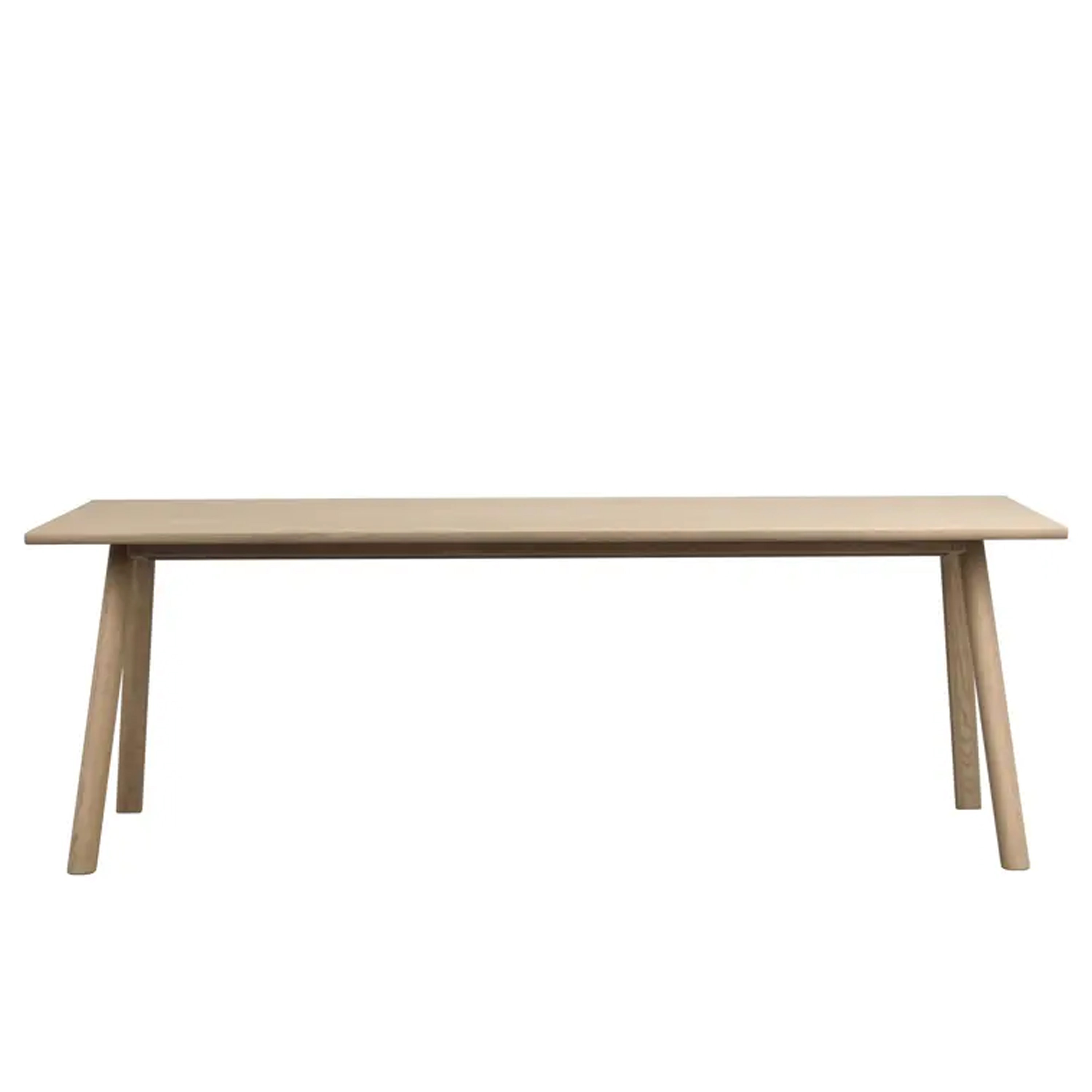 Clapperton Matbord Sandfärgad Ek 220x95