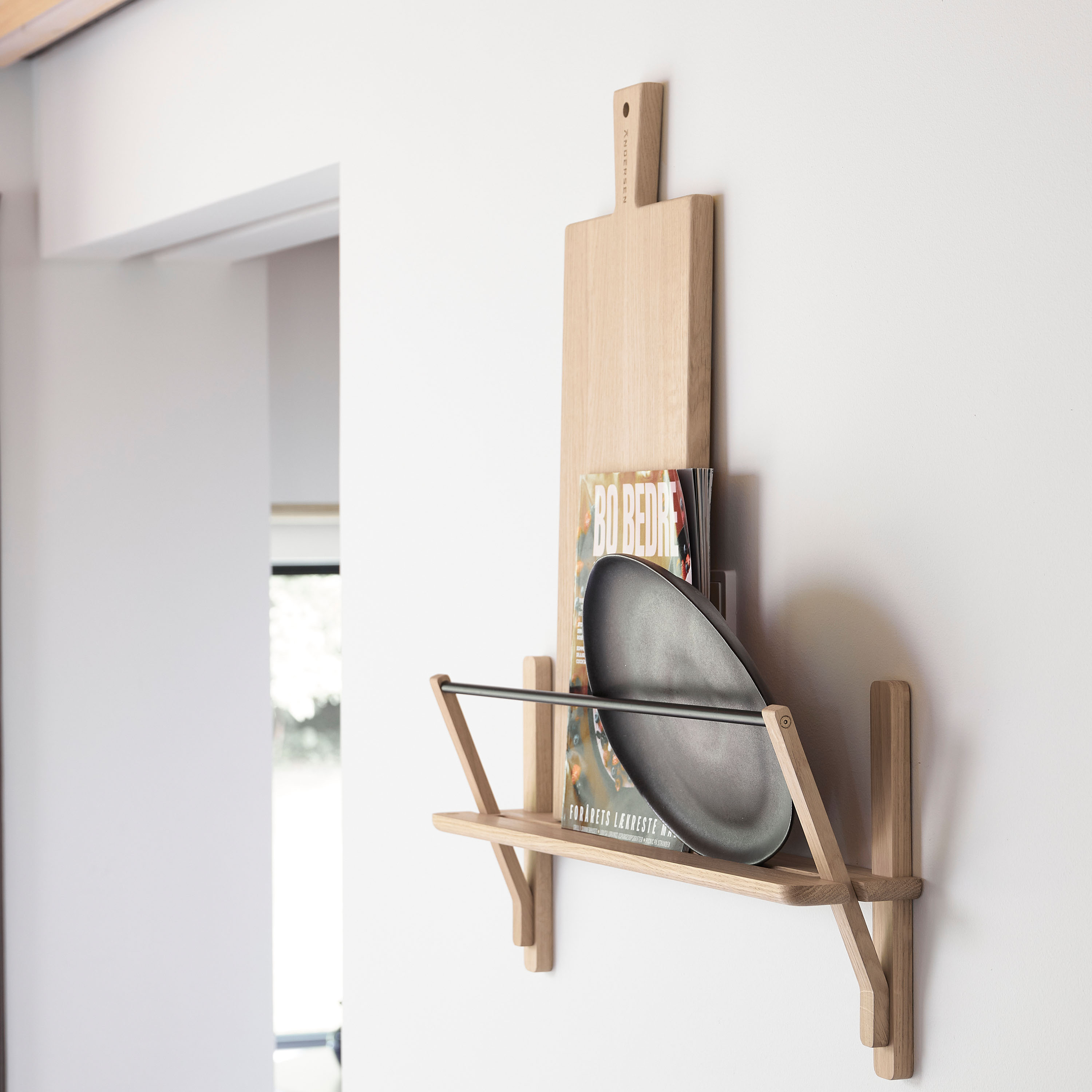 Andersen Furniture Interior Rack Vägghylla Ek 70x27