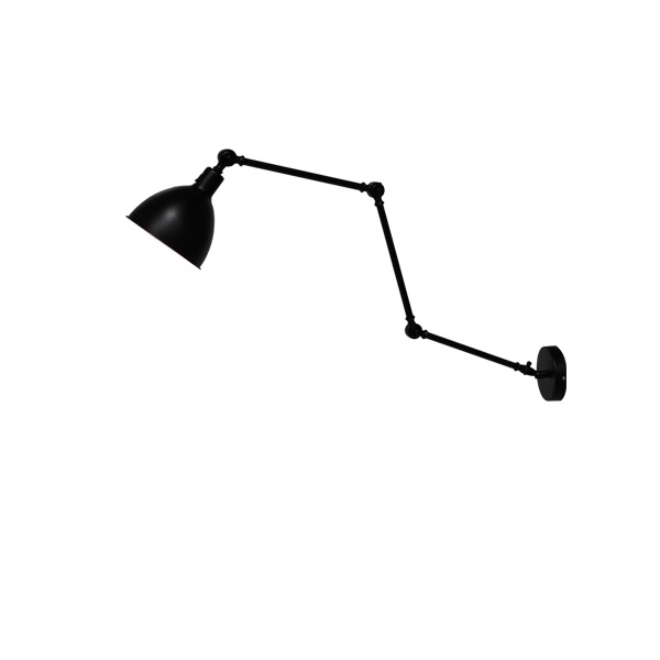 Bazar Vägglampa Svart