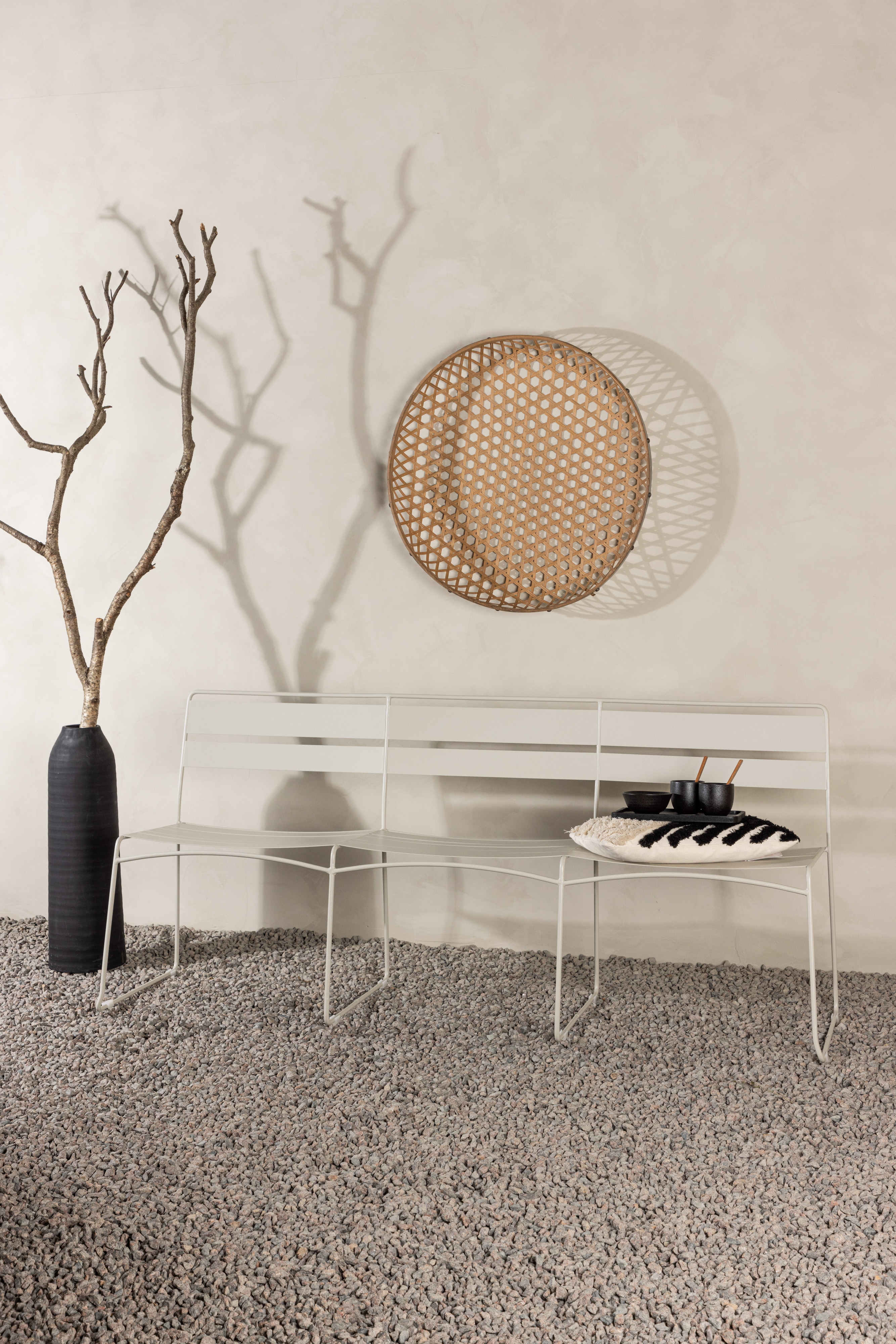 Venture Home Lina 3-Sits Soffa Beige