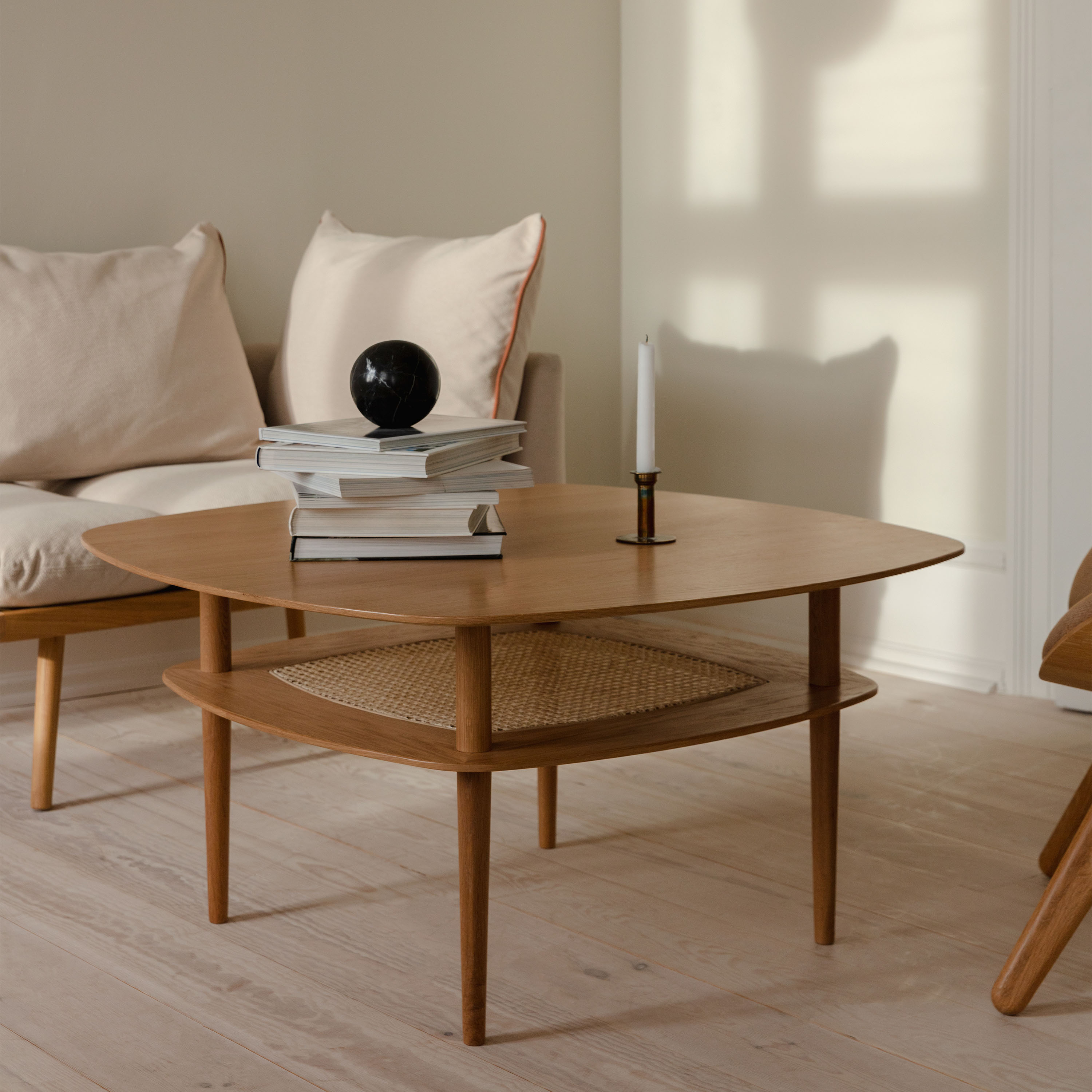 Umage Together Soffbord Smooth Square Oak 100x100