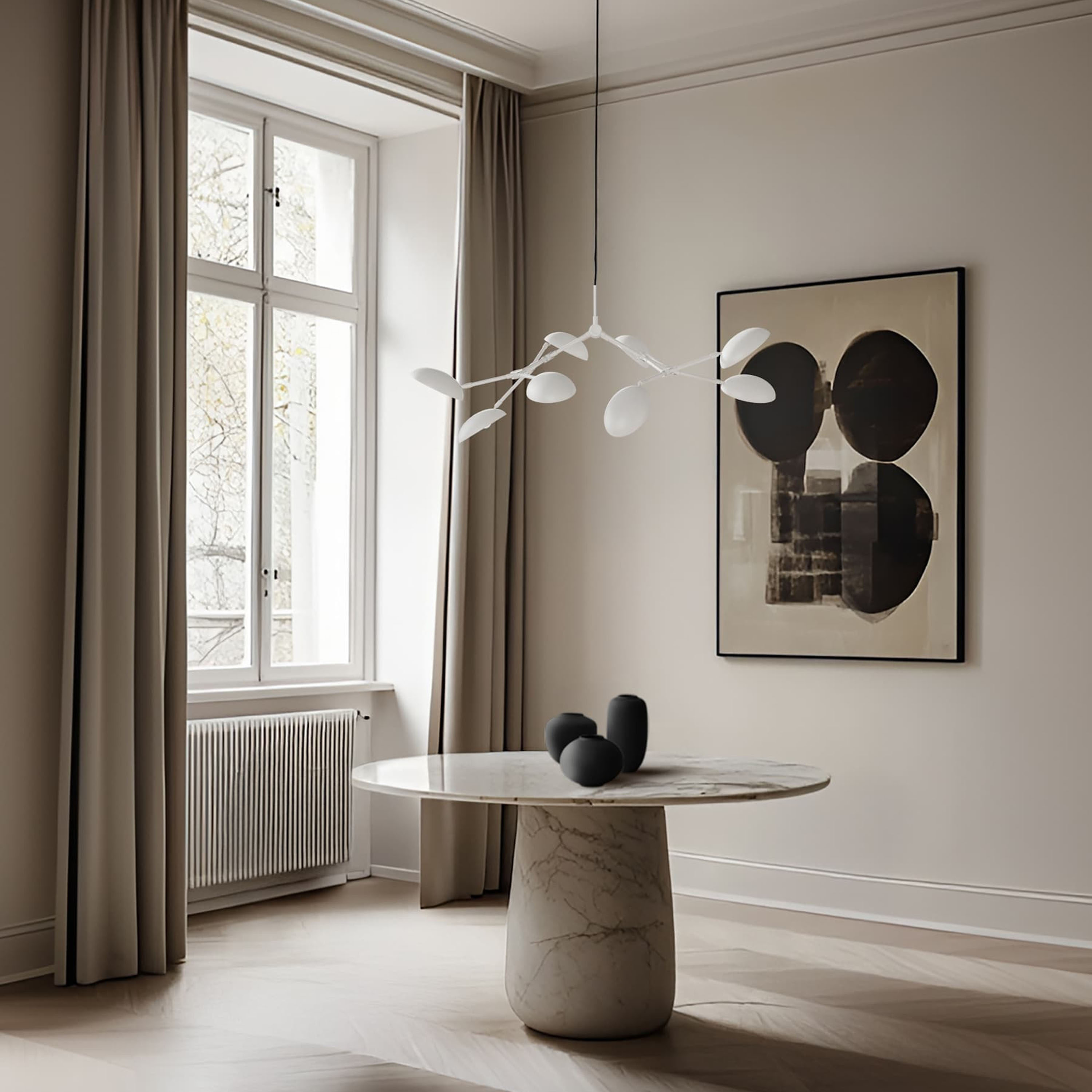 101 Copenhagen Drop Kattovalaisin Valkoinen 111 cm