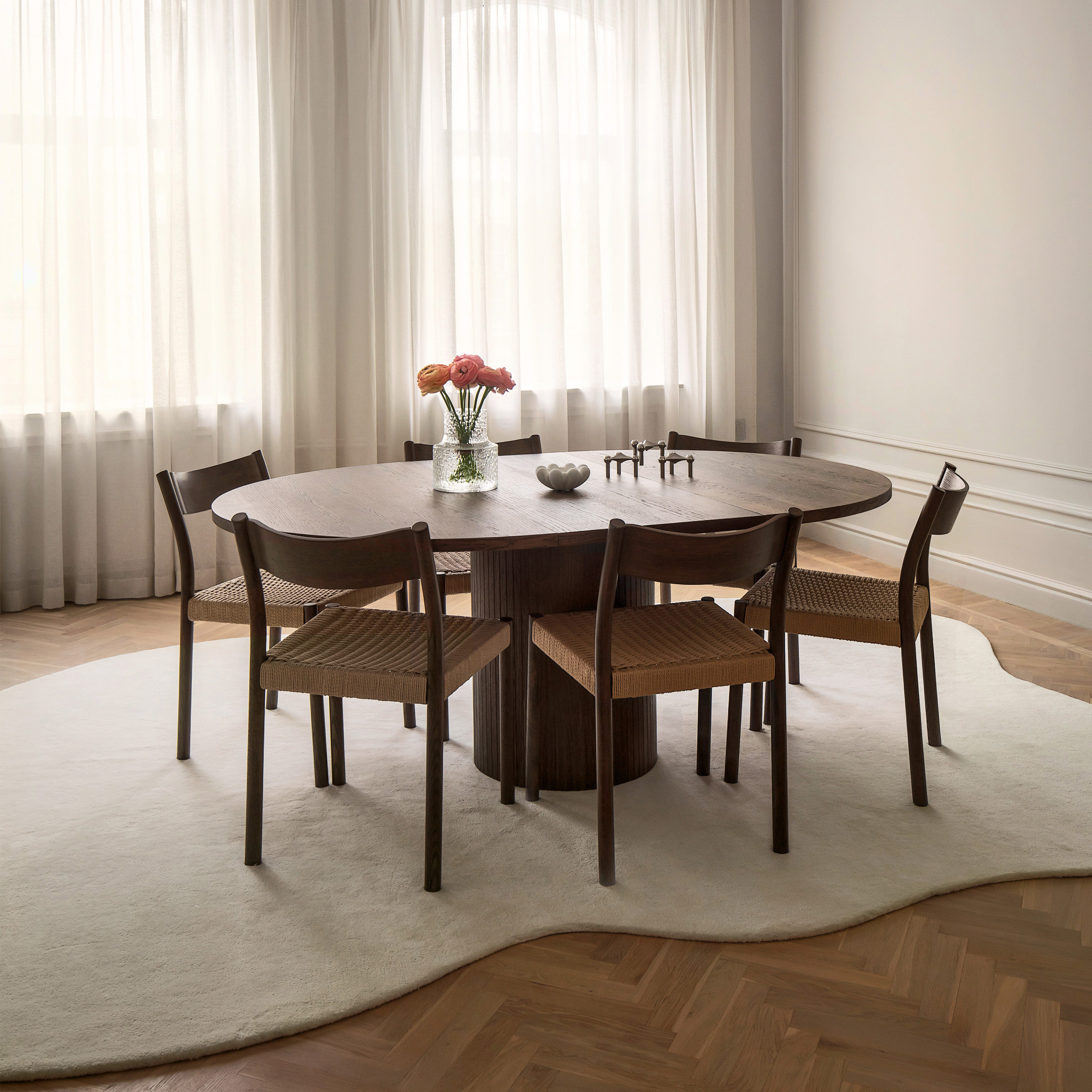 Sleepo Collection Stormi Wollteppich White 170x230