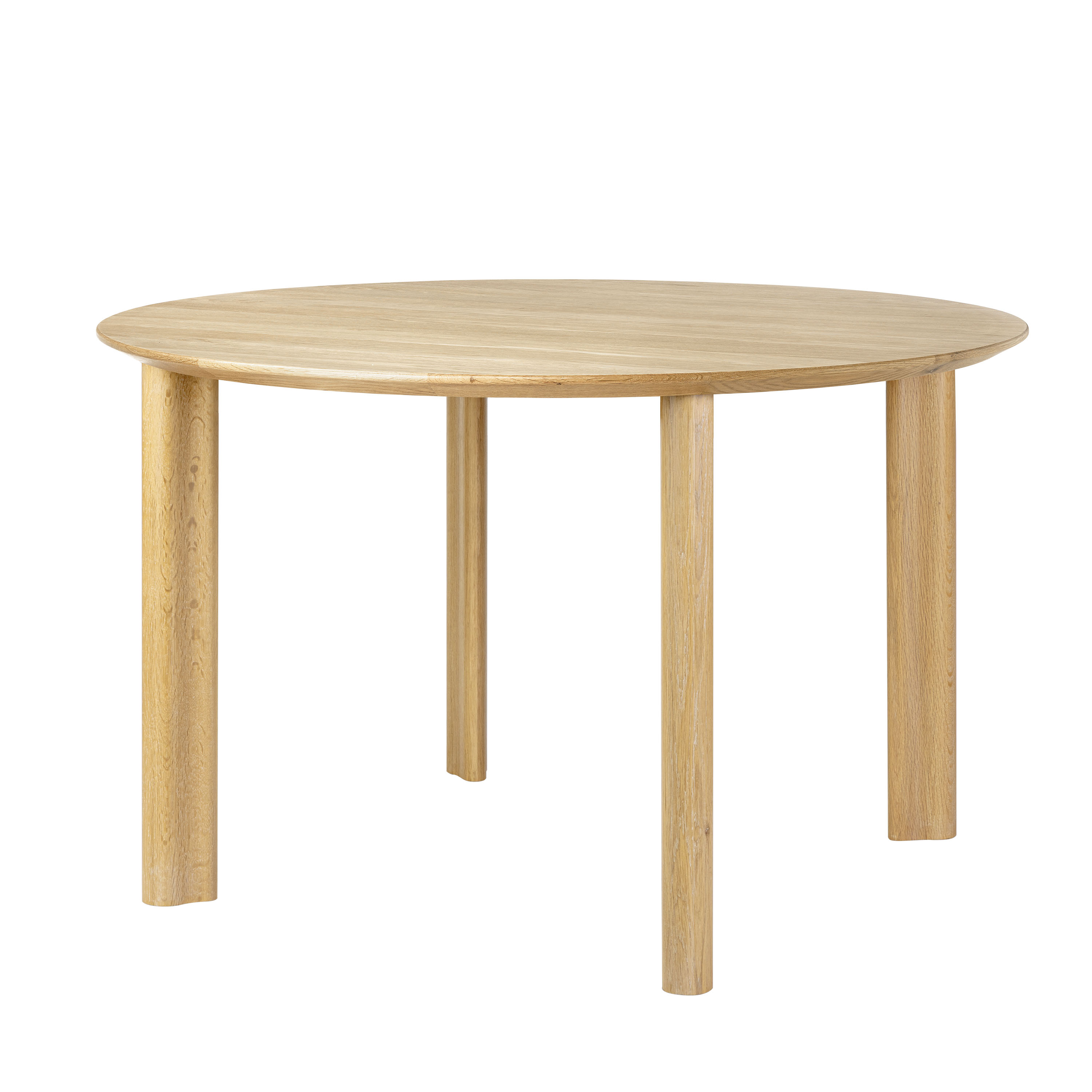Comfort Circle Matbord Smooth Oak Ø120