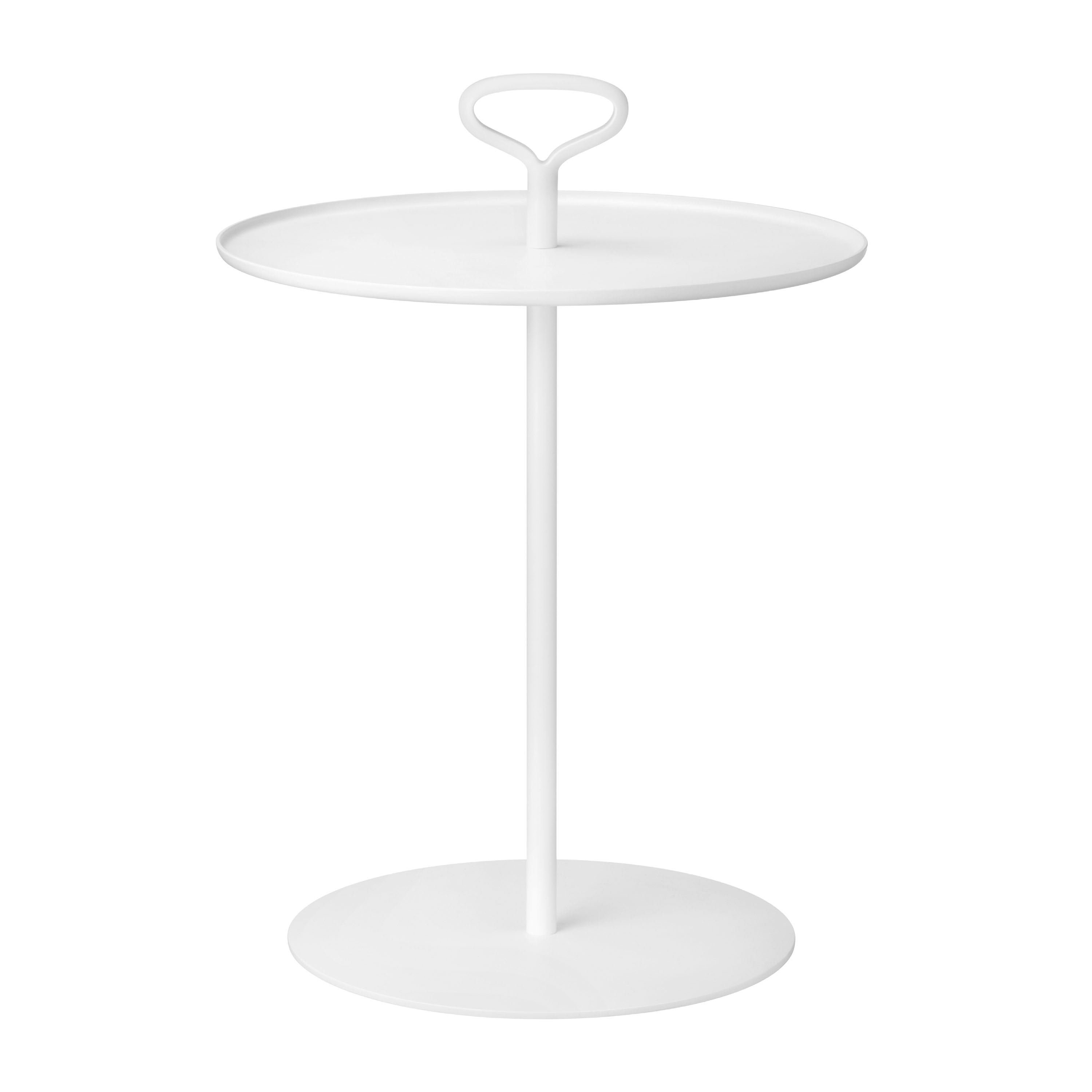 Porter Sidobord White Ø42