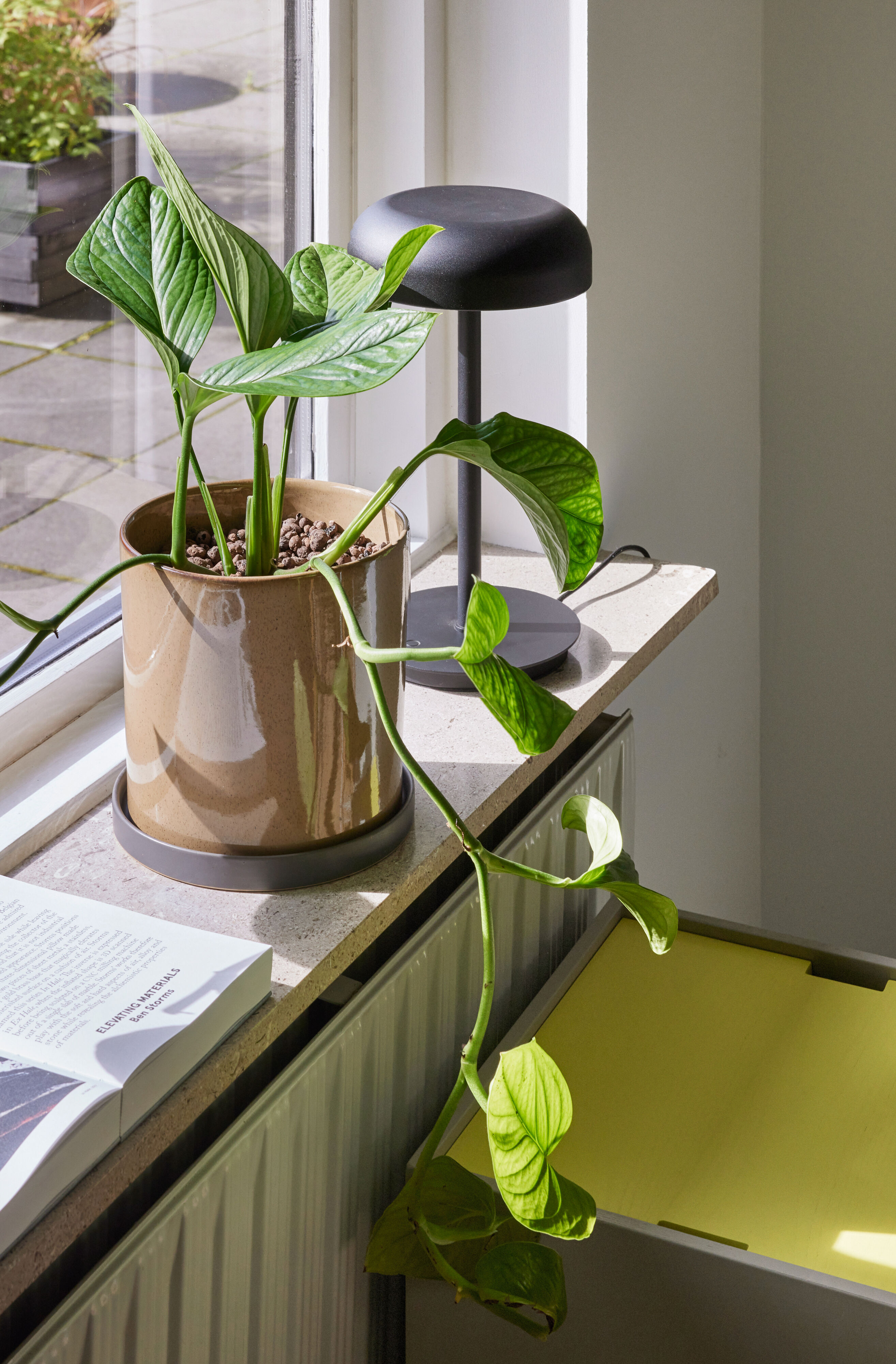 Hübsch Velo Bordlampe Svart