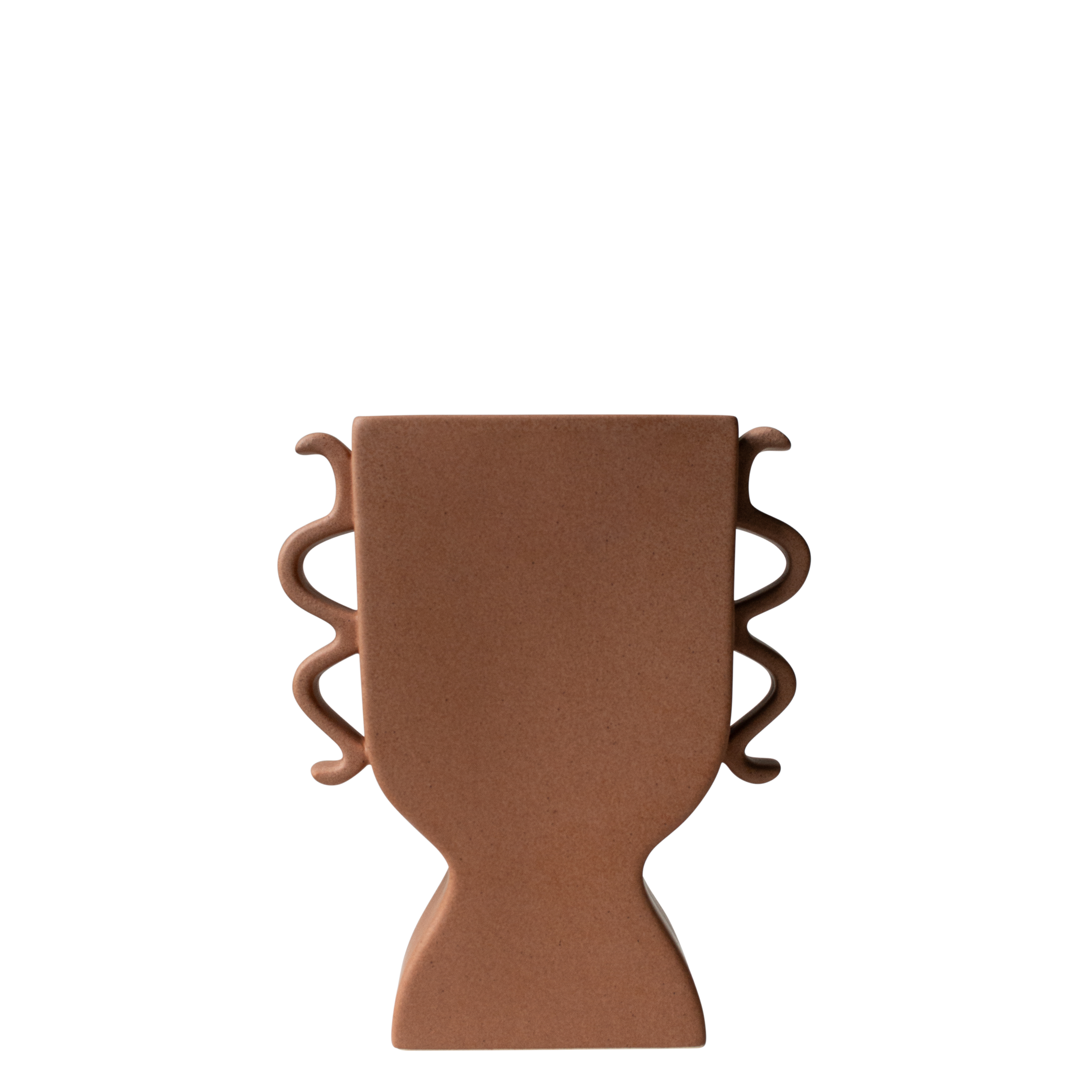 Flat Vas Terracotta 25cm