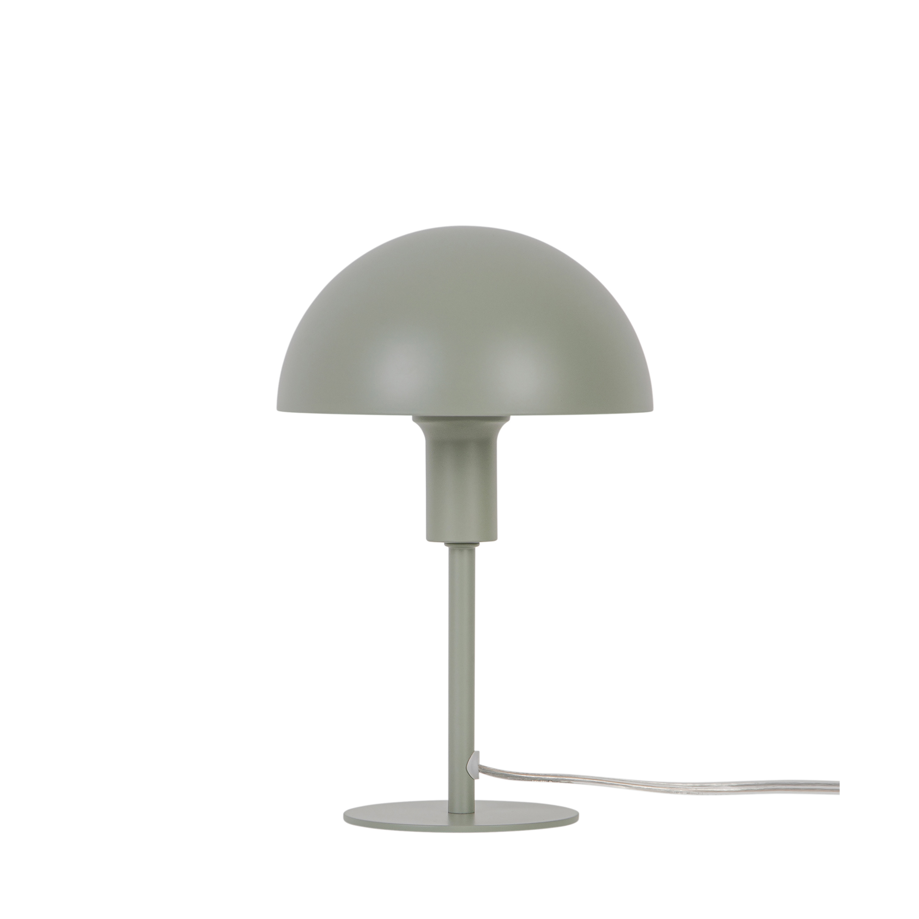 Ellen Mini Bordlampe Støvgrønn 25cm