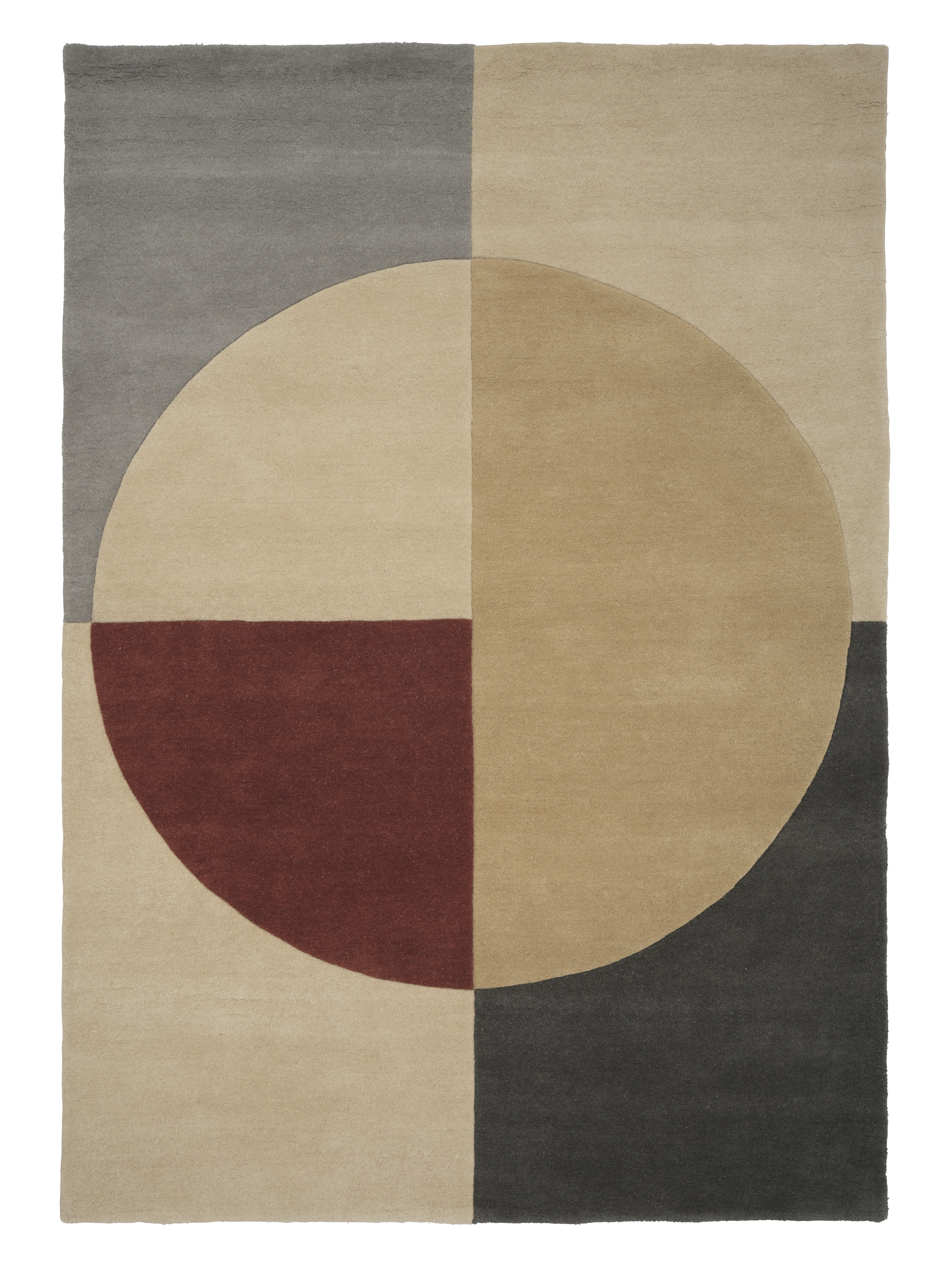 Linie Design - Radiality Ullmatta Ruby 170x240 - Multi