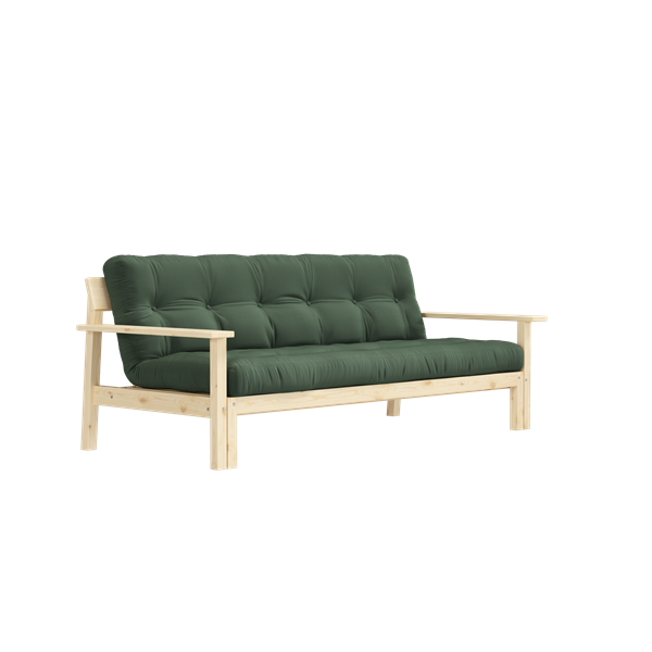 Karup Design - Unwind Schlafsofa Natur/Olivgrün 218cm