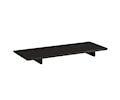 Expand Iläggsskiva Black Painted Oak 120X50