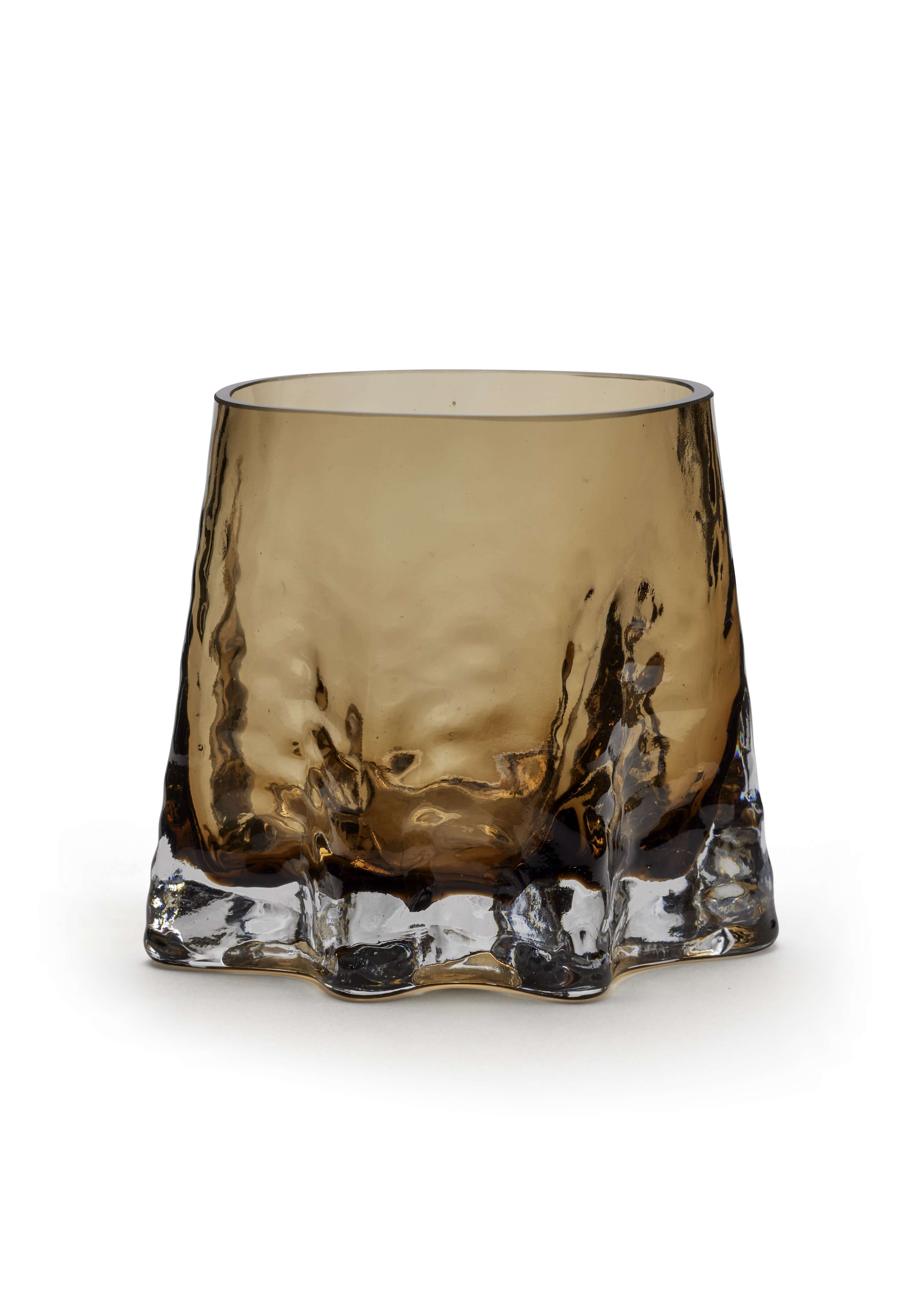 Cooee Design - Gry Teelichthalter Cognac Medium - Braun - Lichtlaternen