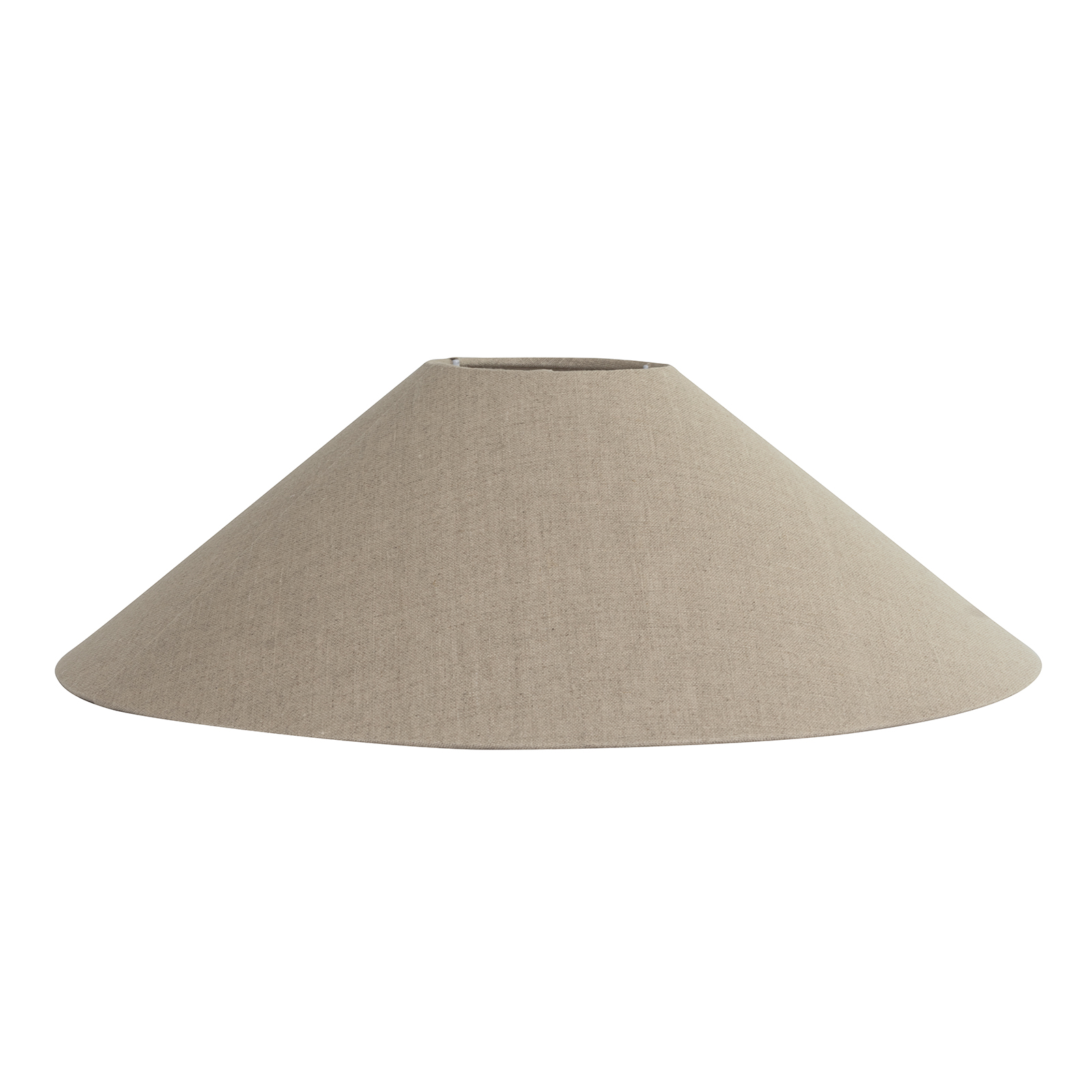 Watt & Veke - Basic Flat Lampskärm Natural 42cm - Vit