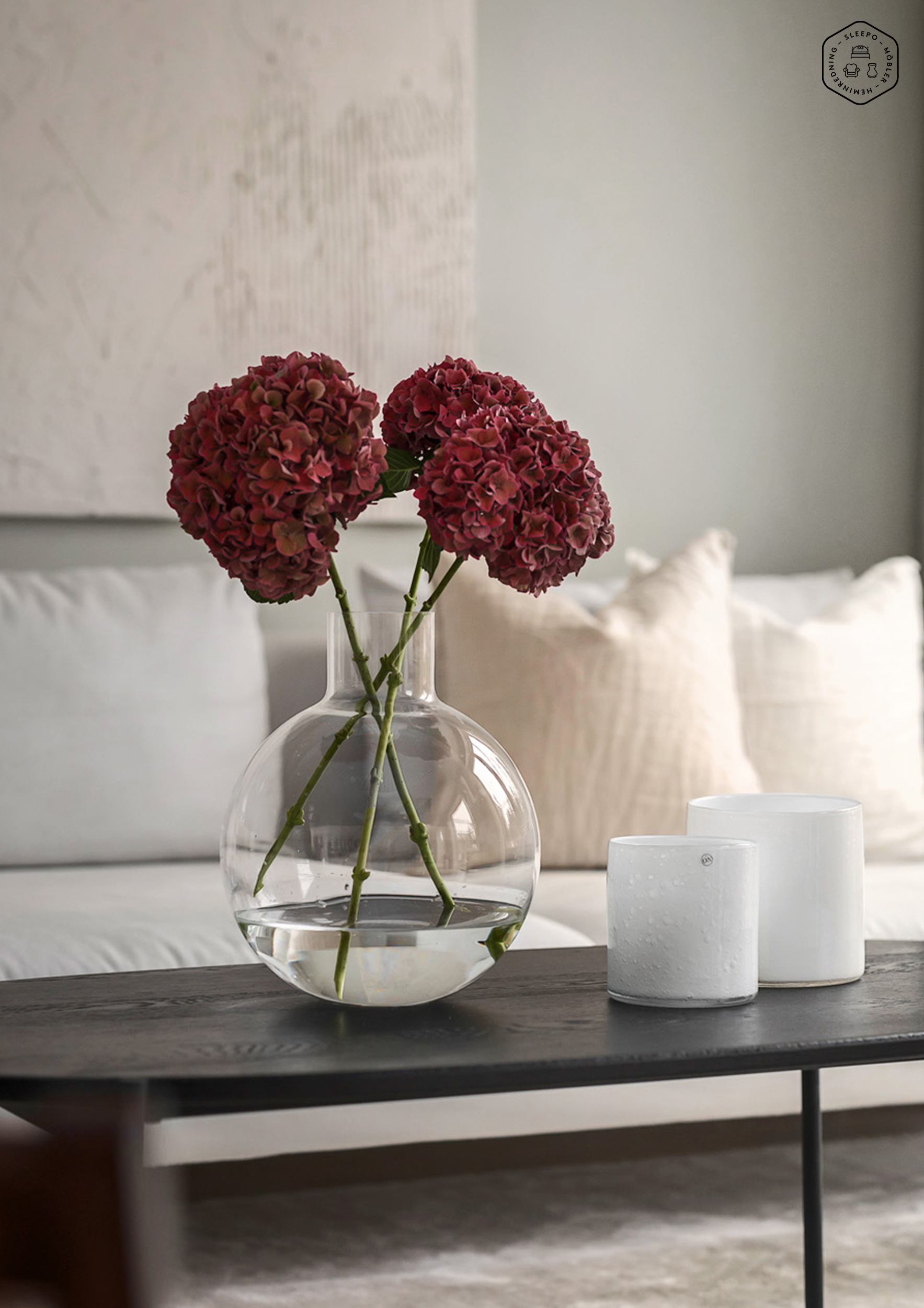 Byon Calore Ljuslykta White 12cm