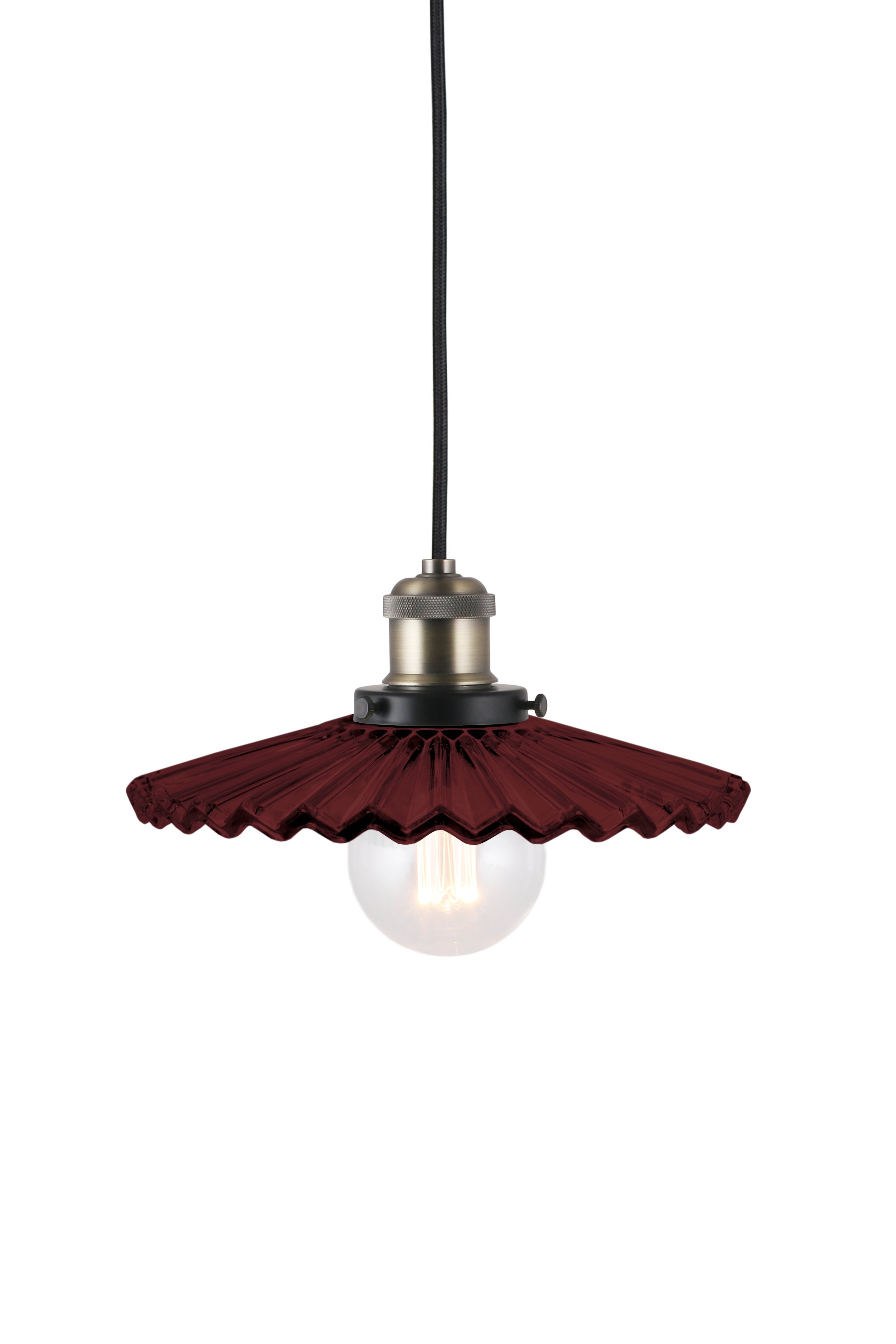 Globen Lighting Cobbler Taklampe Burgunder Ø25