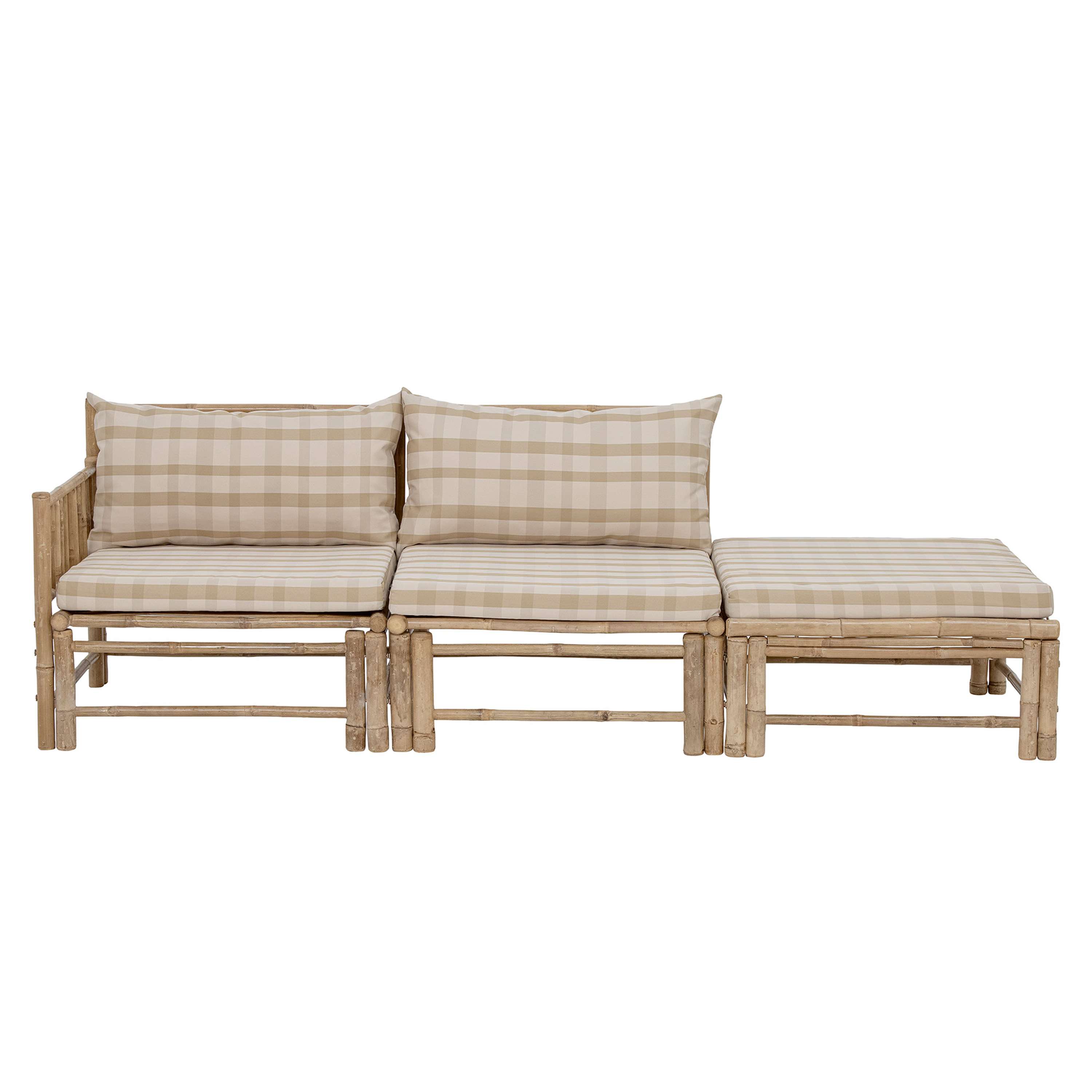 Bloomingville Korfu Sittpuff Modul Nature