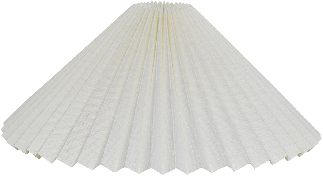 Carolin Plisserad Skärm Taklampa Vit