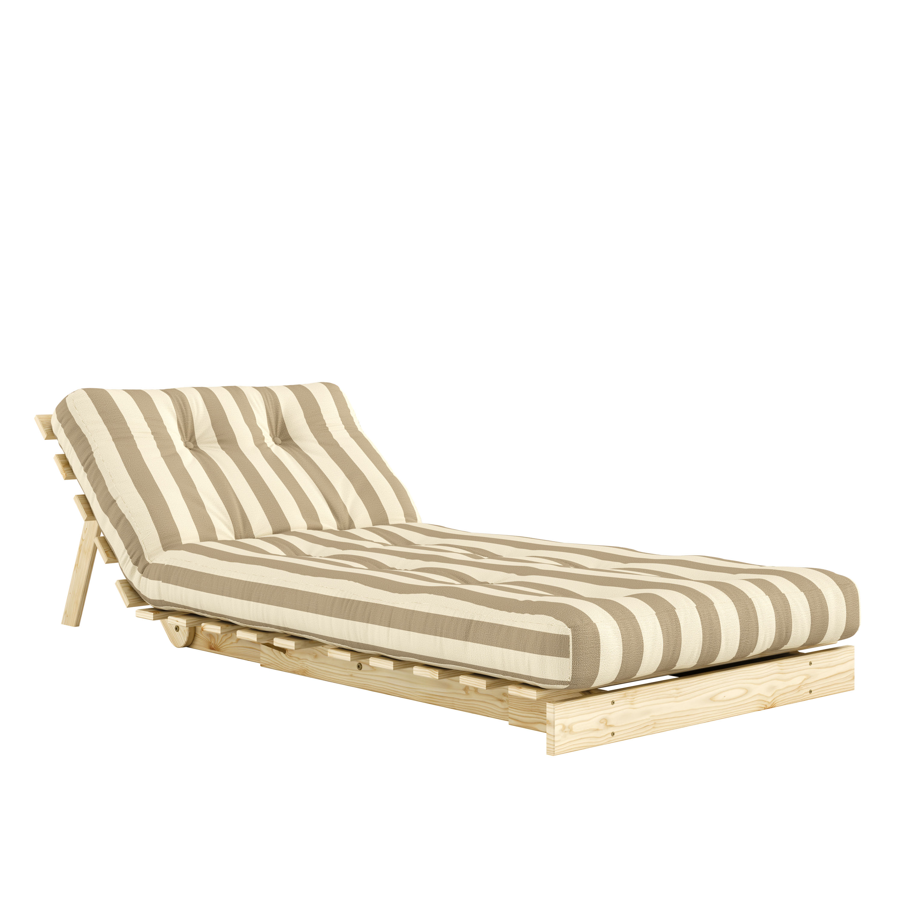 Karup Design Roots Bäddfotölj Natur/Cream Sand 90cm