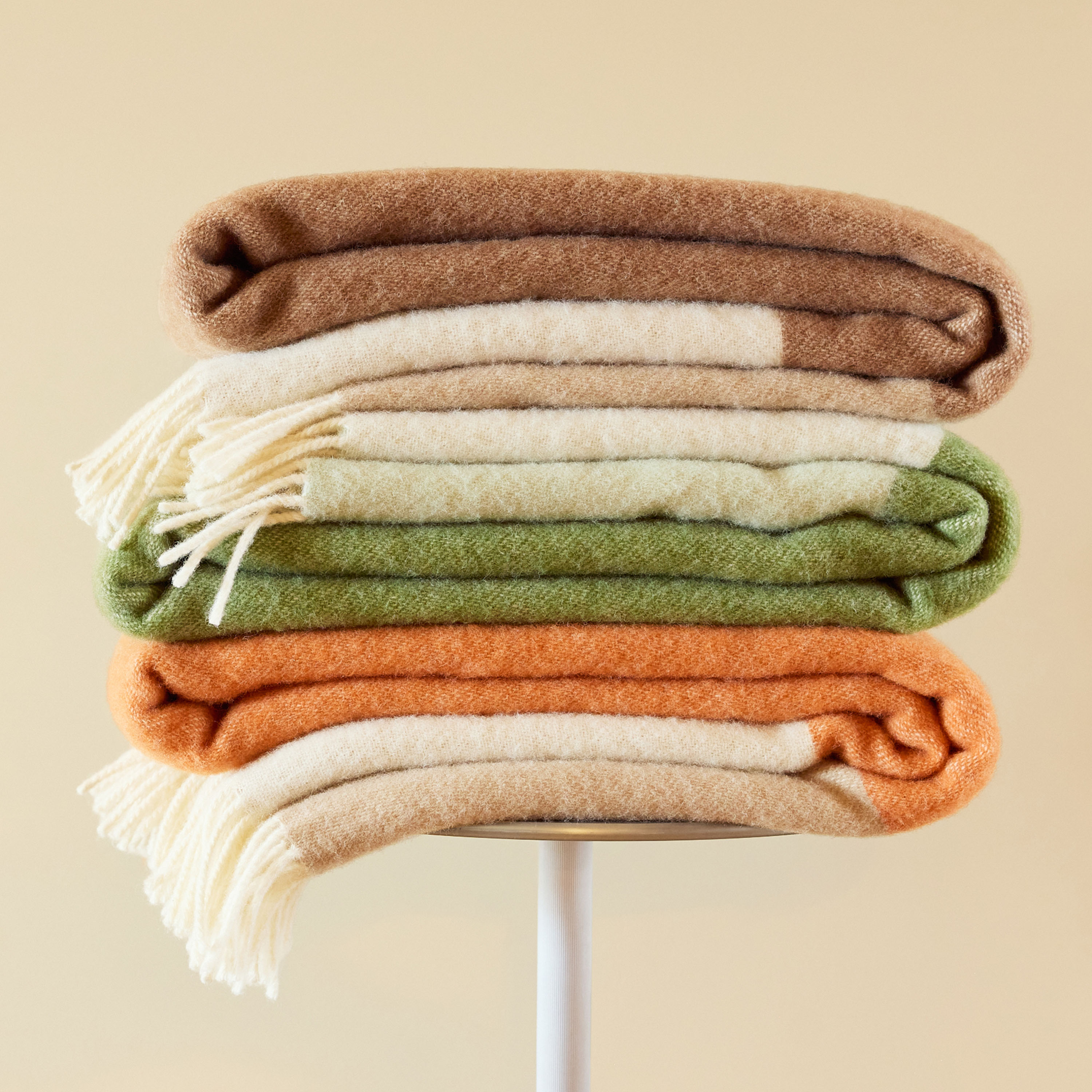 Northern Layer Pledd Brun 130x170