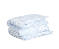 Paisley Påslakan Satin Fresh Blue Dubbel