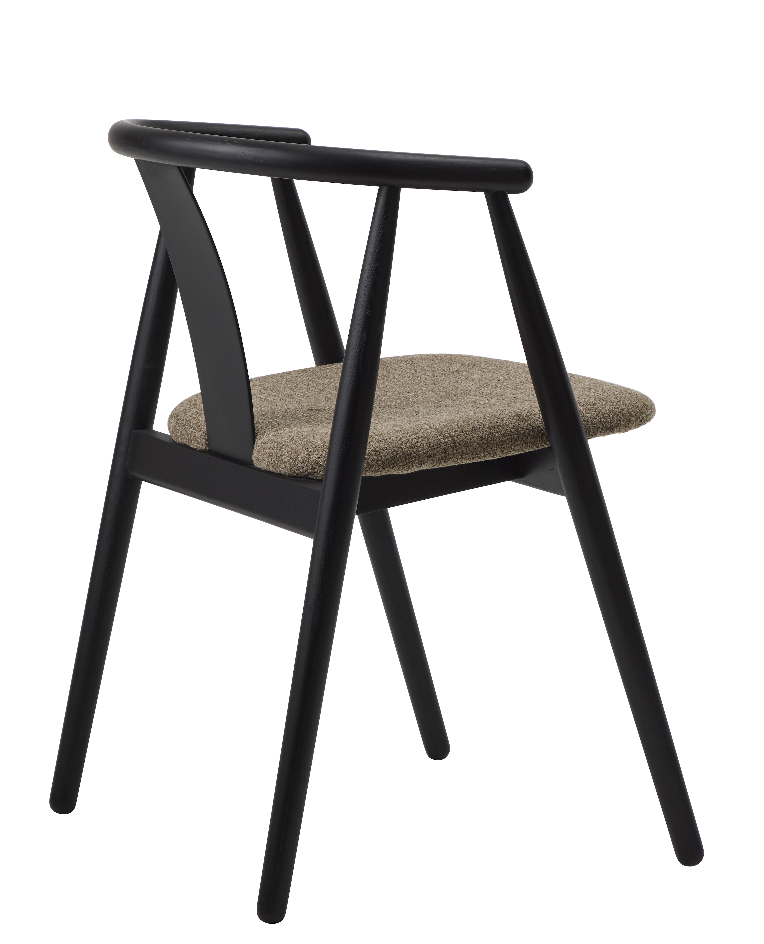 Nordic Home Henry Karmstol Black/Latte