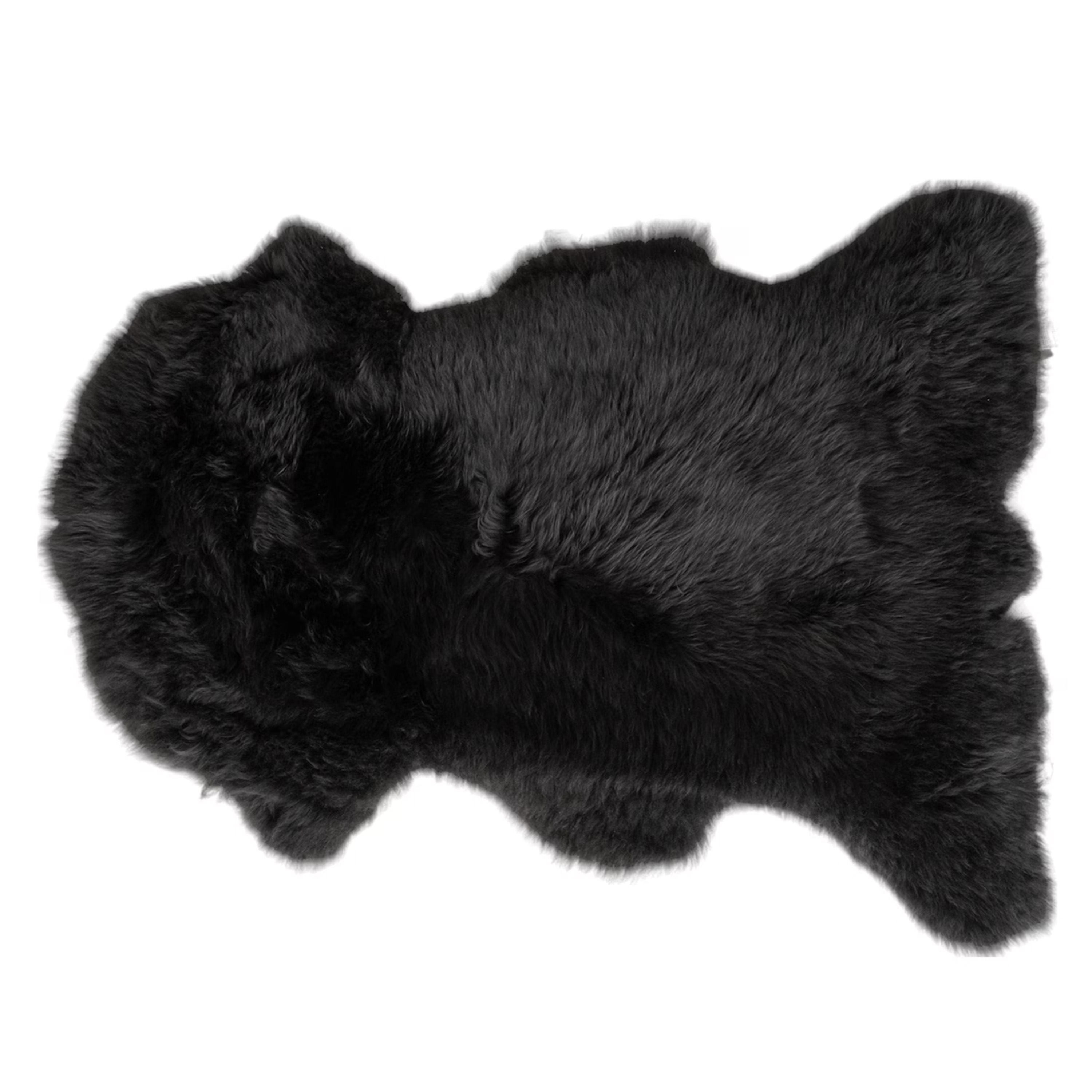 Livia Långhårigt Fårskinn Carbon 105x70