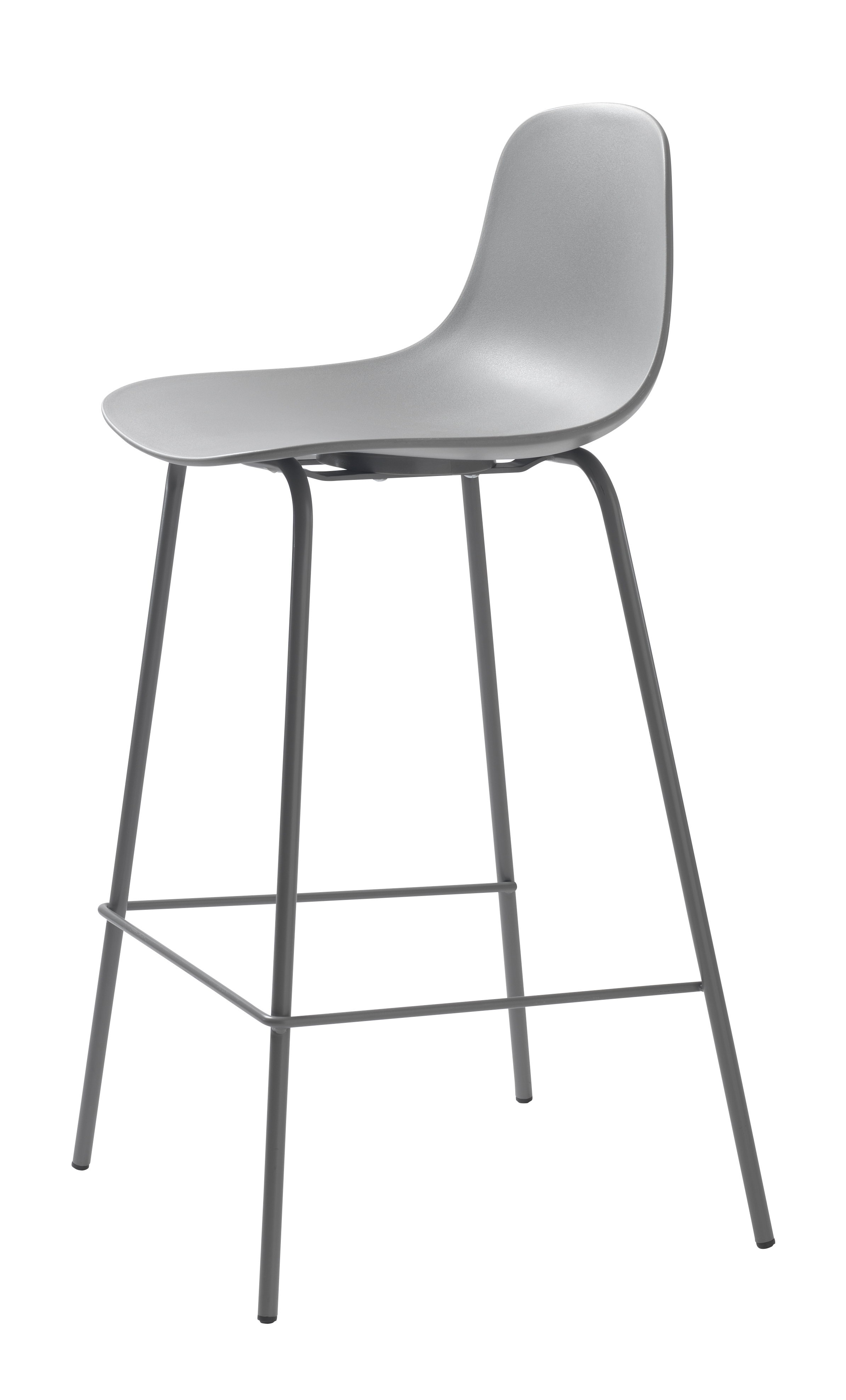 2-pack Nordic Home - Eva Barstol Grey 67.5cm - Grå