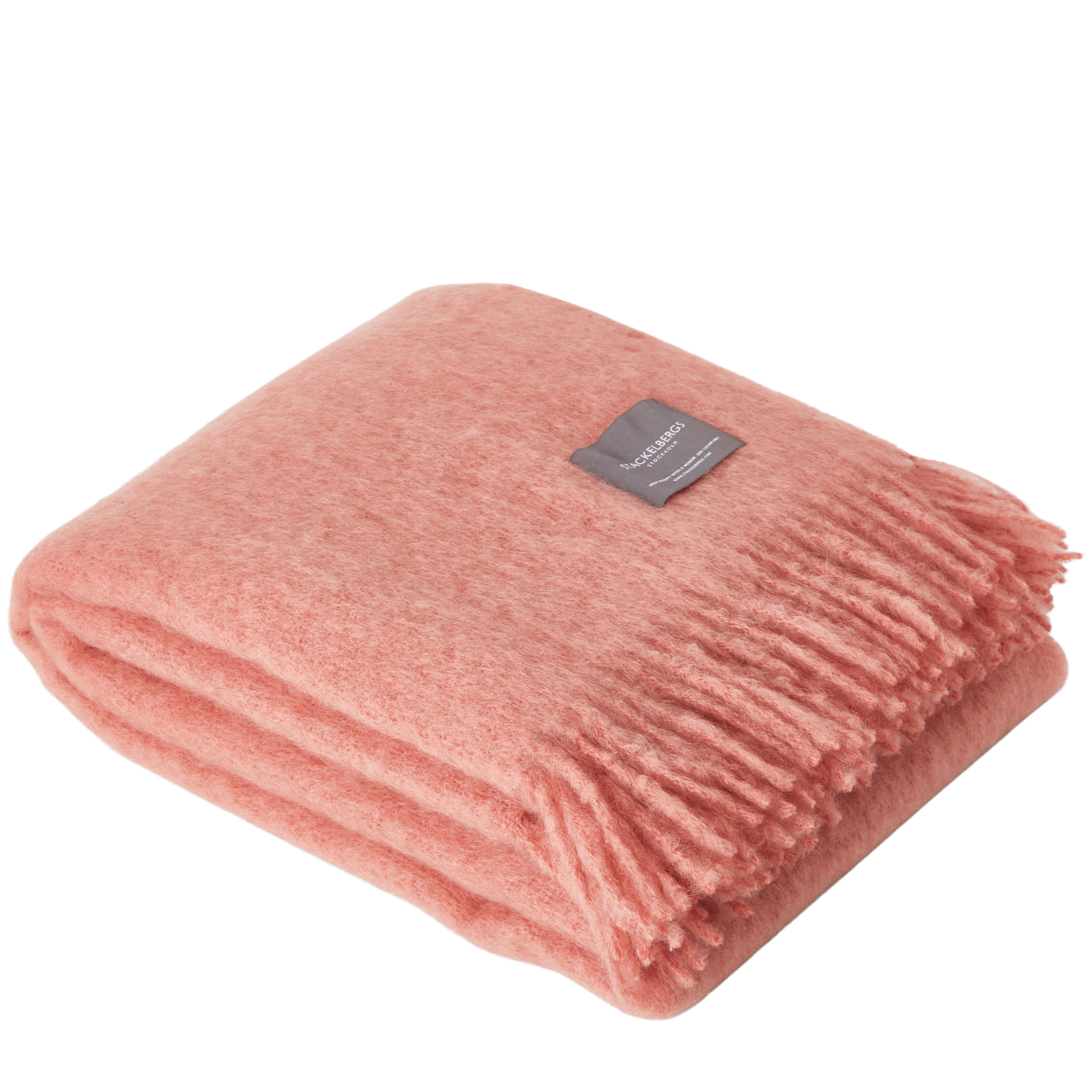 Mohair Plaid Antique Rose